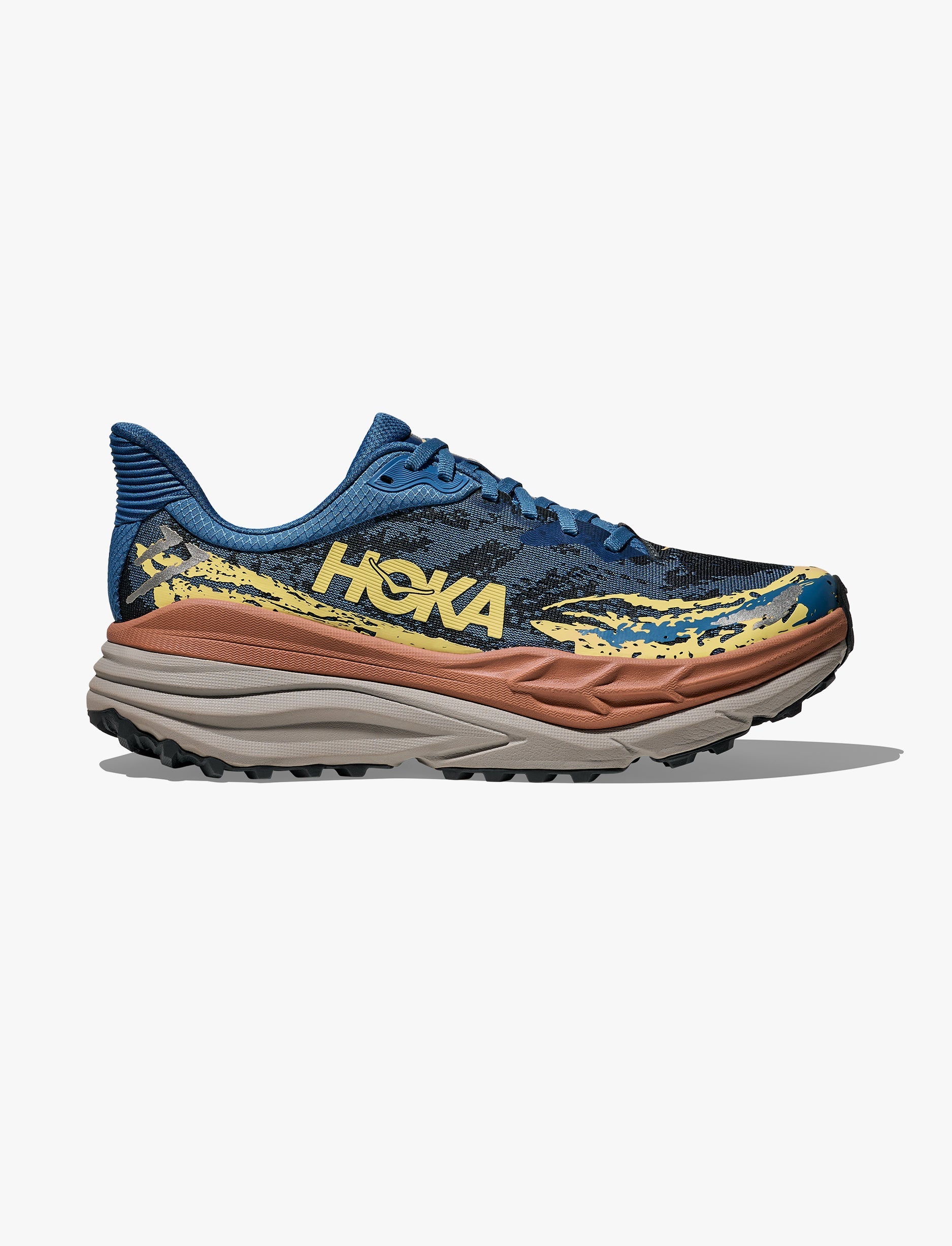 Hoka Stinson 7 - נעלי ספורט גברים סטינסון 7 בצבע כחול ערפל