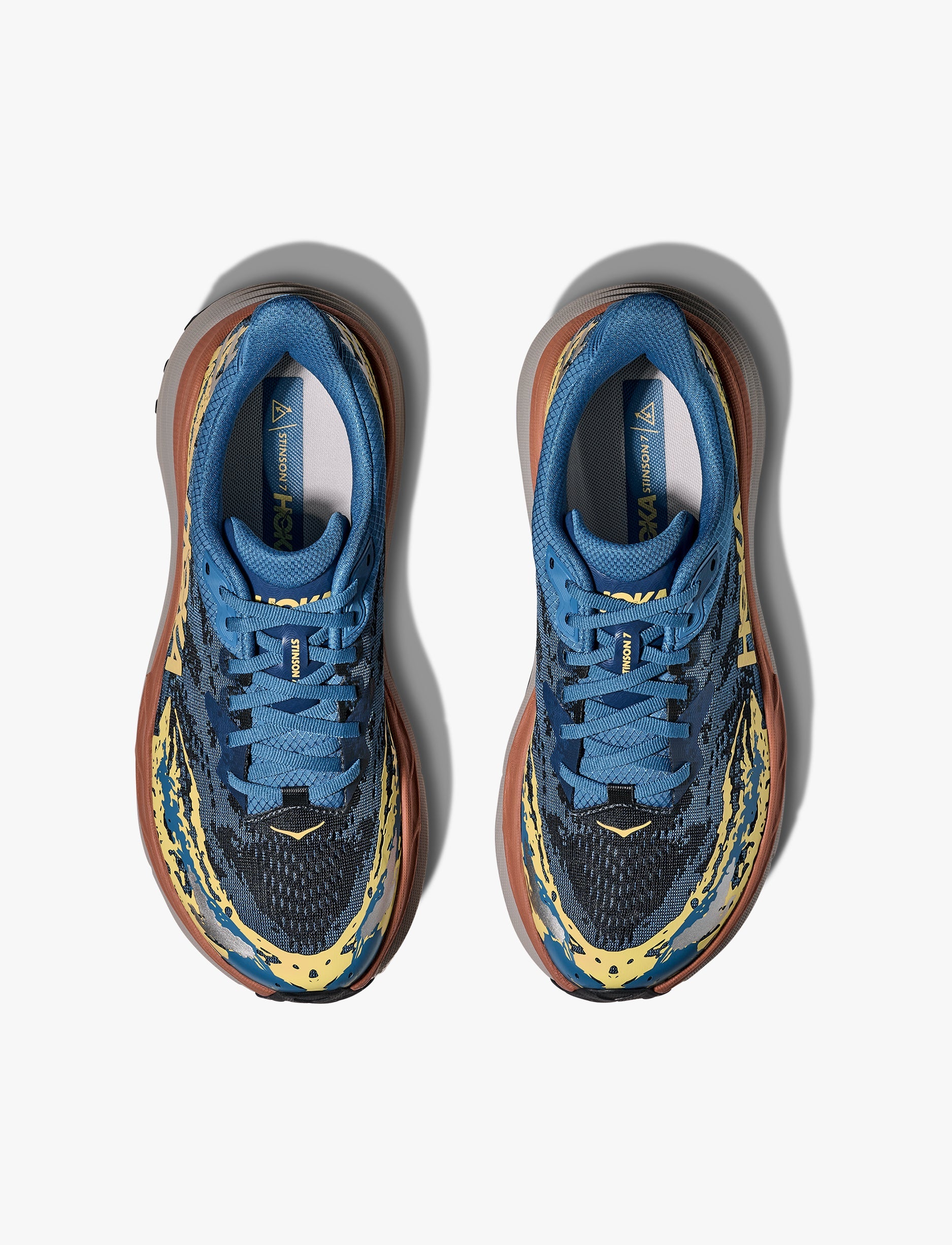 Hoka Stinson 7 - נעלי ספורט גברים סטינסון 7 בצבע כחול ערפל