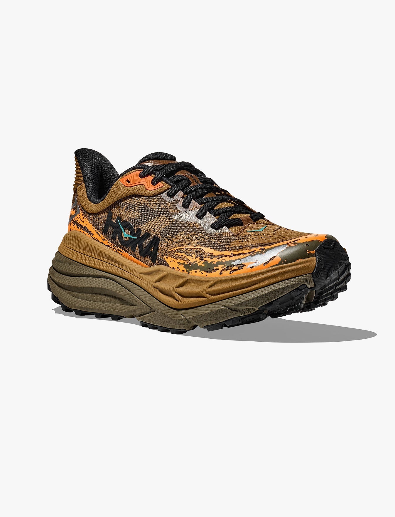 Hoka Stinson 7 - נעלי ספורט גברים סטינסון 7 בצבע דבש/זית עתיק