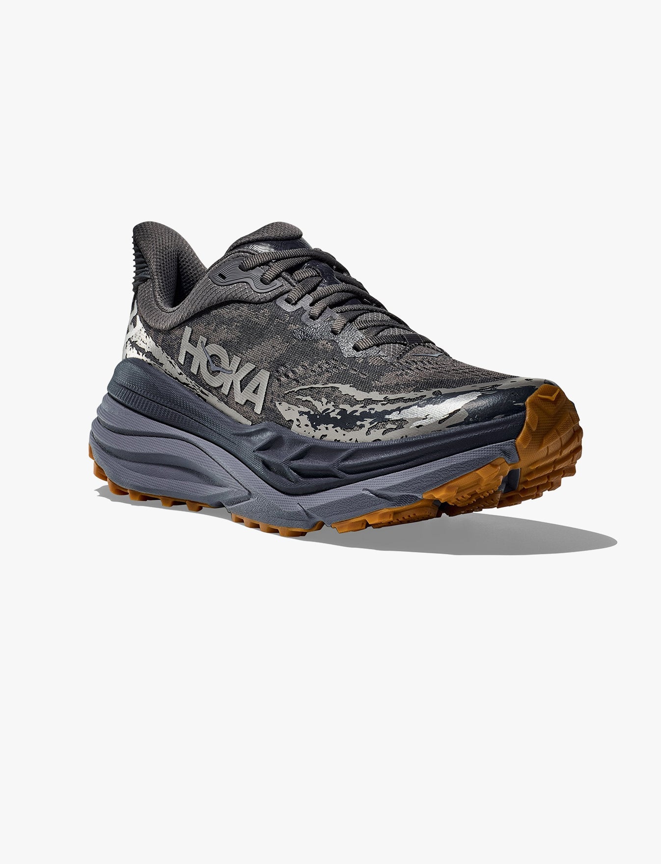 Hoka Stinson 7 - נעלי ספורט גברים סטינסון 7 בצבע אפור/כחול ורסיטי