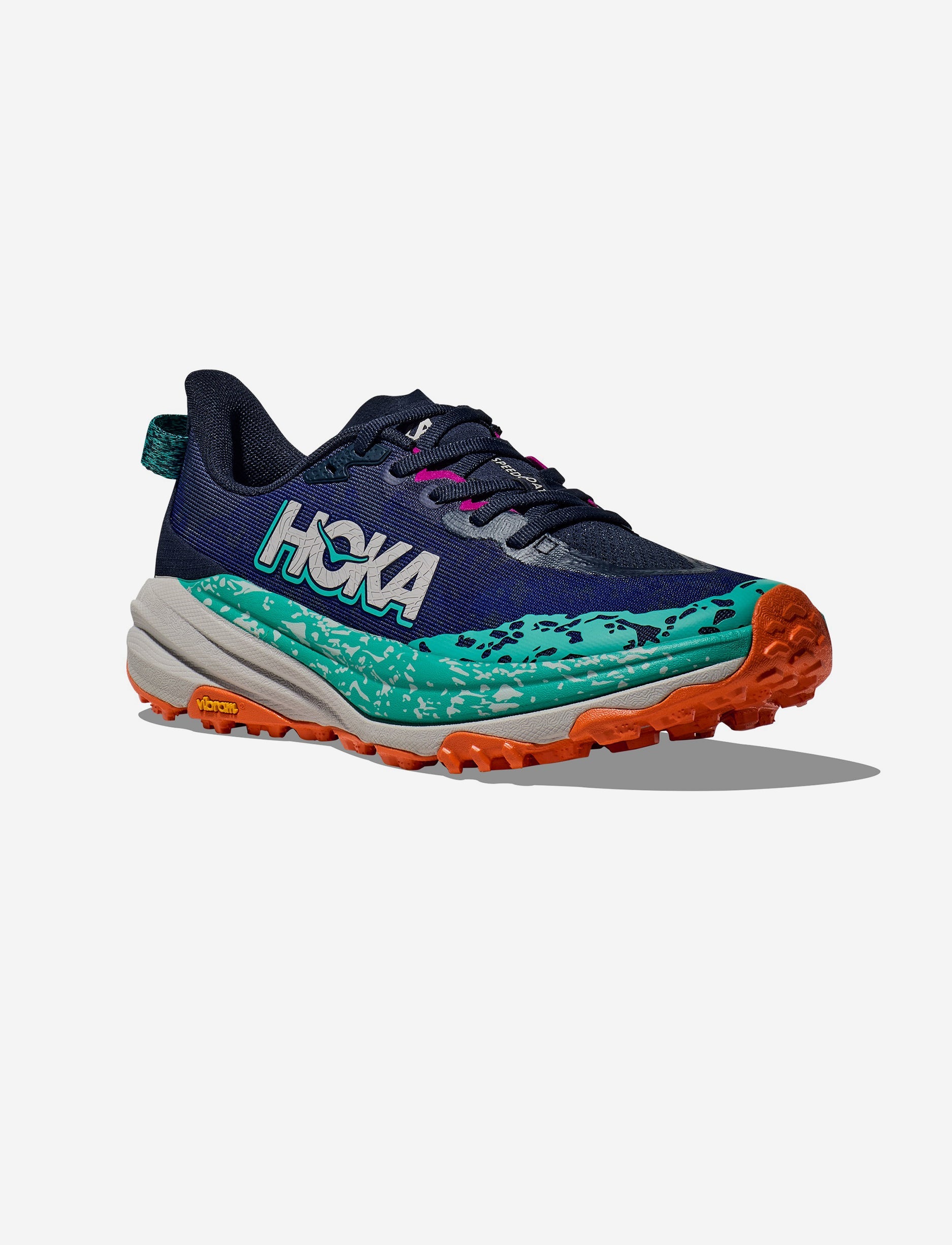 HOKA SPEEDGOAT 6 WIDE - נעלי ספורט נשים ספידגוט 6 רחבות בצבע כחול