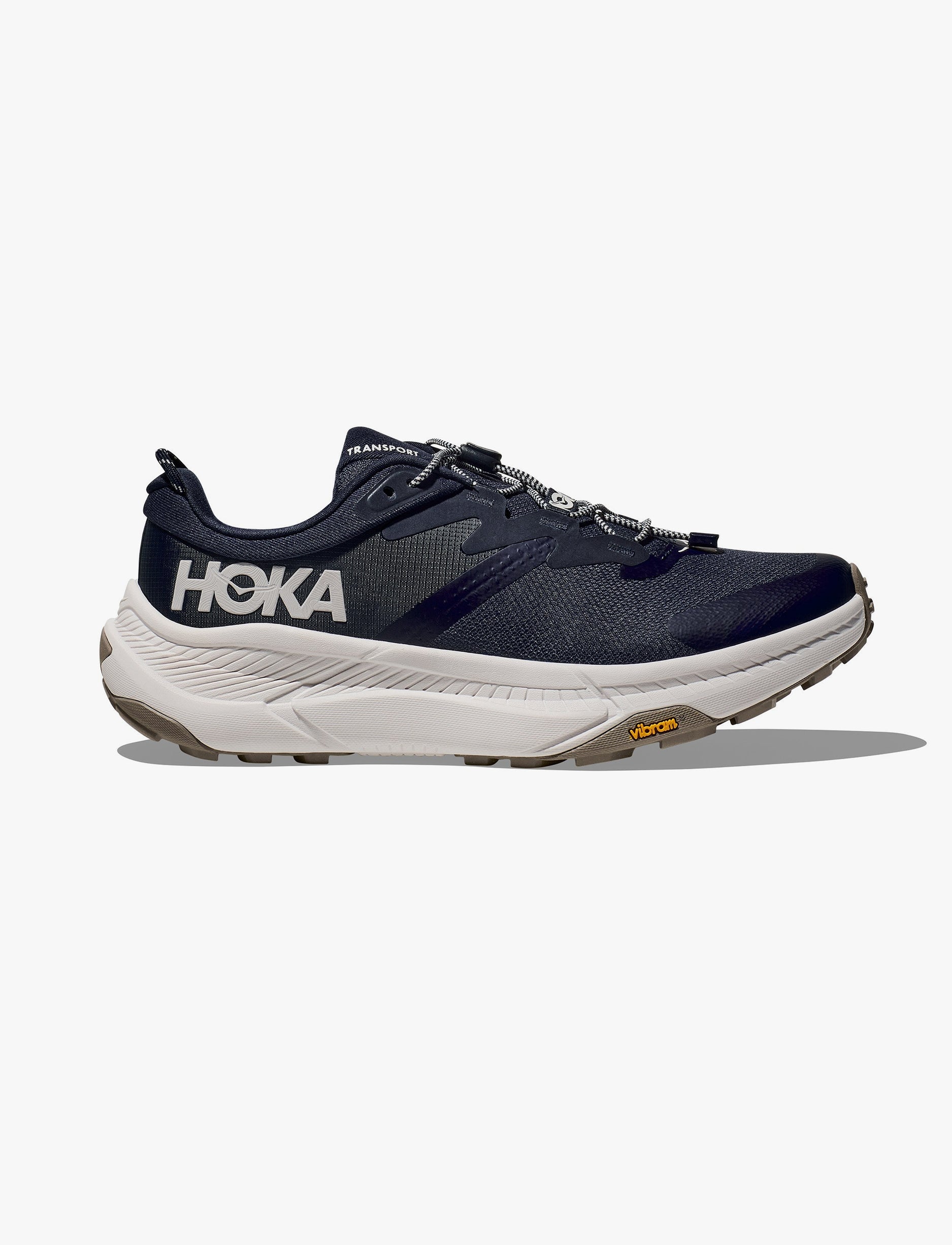 Hoka Transport Wide - נעלי הליכה גברים הוקה טרנספורט רחבות בצבע נייבי/לבן