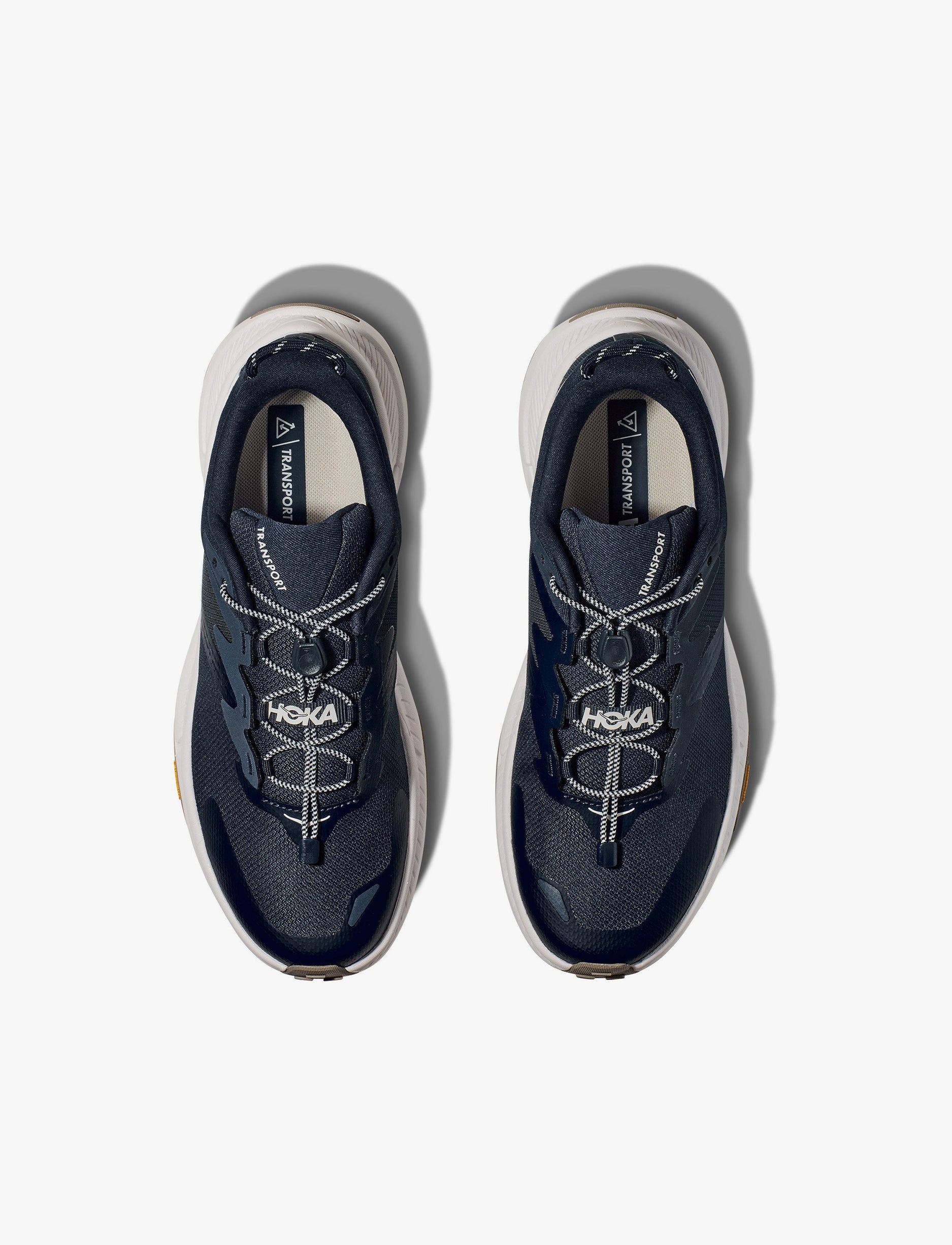 Hoka Transport Wide - נעלי הליכה גברים הוקה טרנספורט רחבות בצבע נייבי/לבן