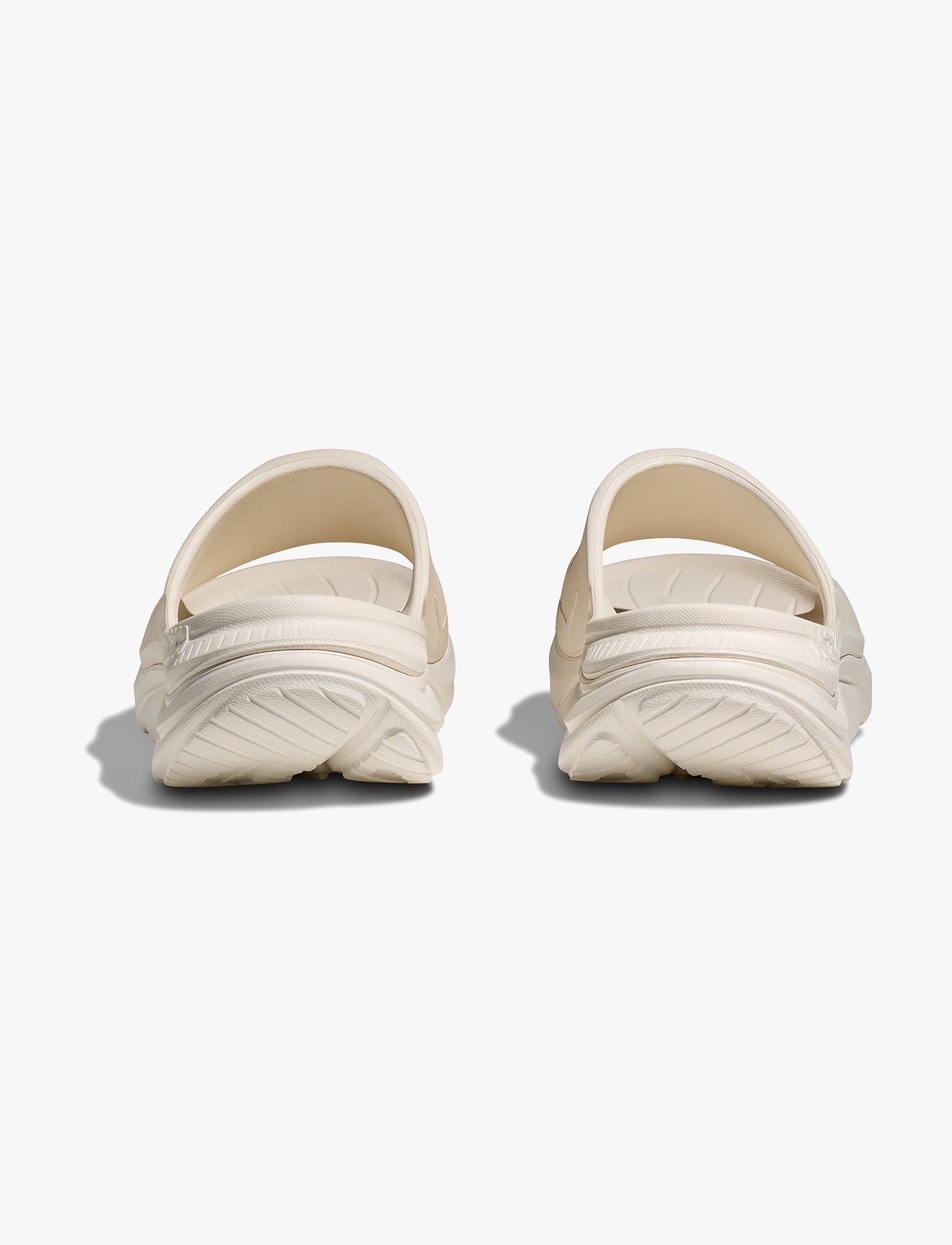 HOKA ORA ATHLETIC SLIDE - כפכפי אורה אתלטיקס סלייד בצבע פרוסט/כתום לבה
