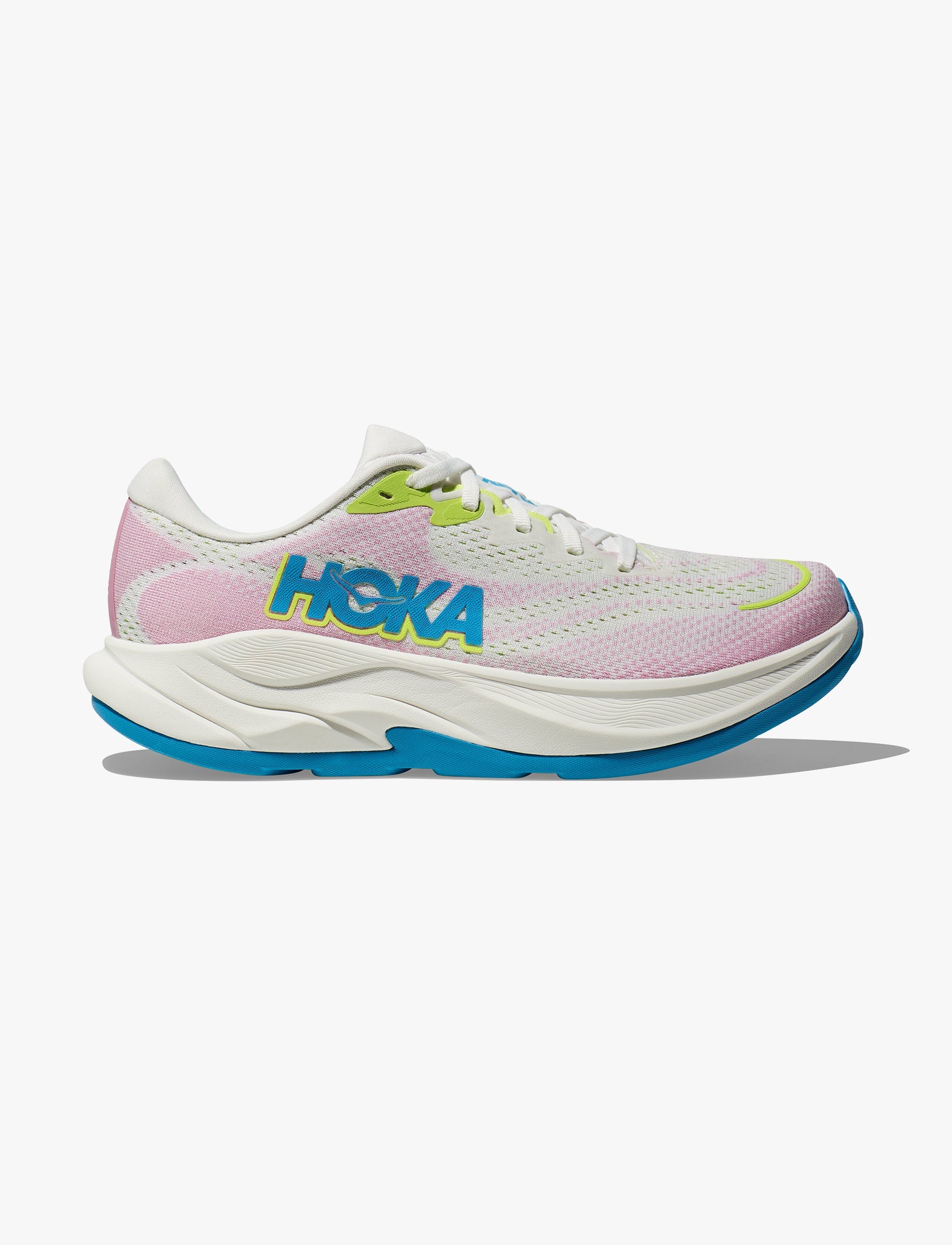 נעלי ספורט לנשים הוקה רינקון Hoka Rincon 4 - 4 בצבע פרוסט/ורוד דמדומים