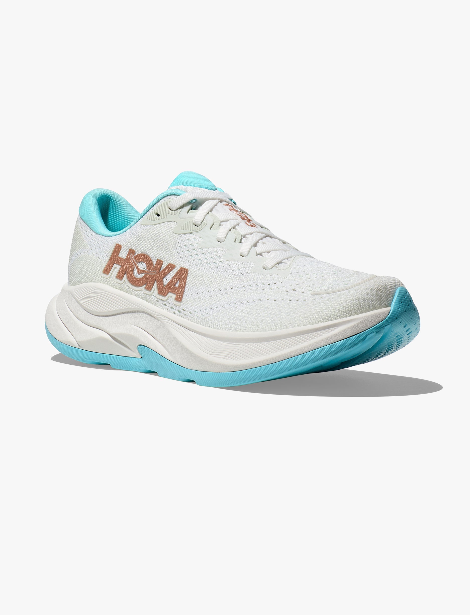 נעלי ספורט לנשים הוקה רינקון Hoka Rincon 4 - 4 בצבע פרוסט/רוז גולד