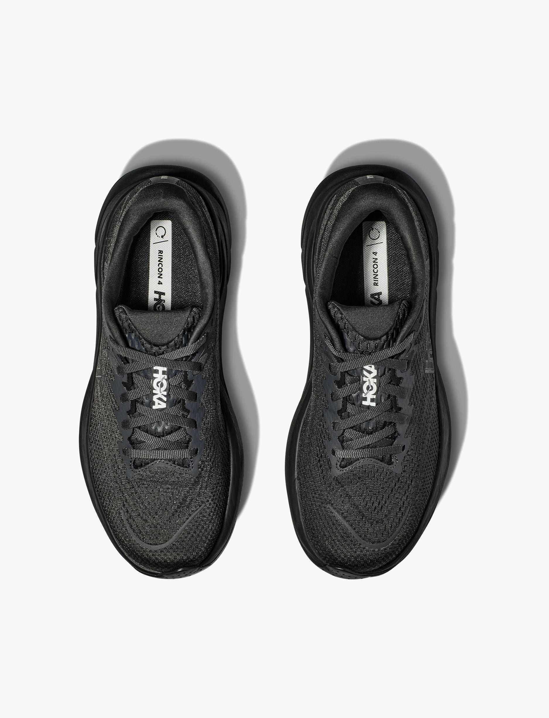 Hoka Rincon 4 - נעלי ספורט רחבות לגברים הוקה רינקון 4 בצבע שחור/שחור