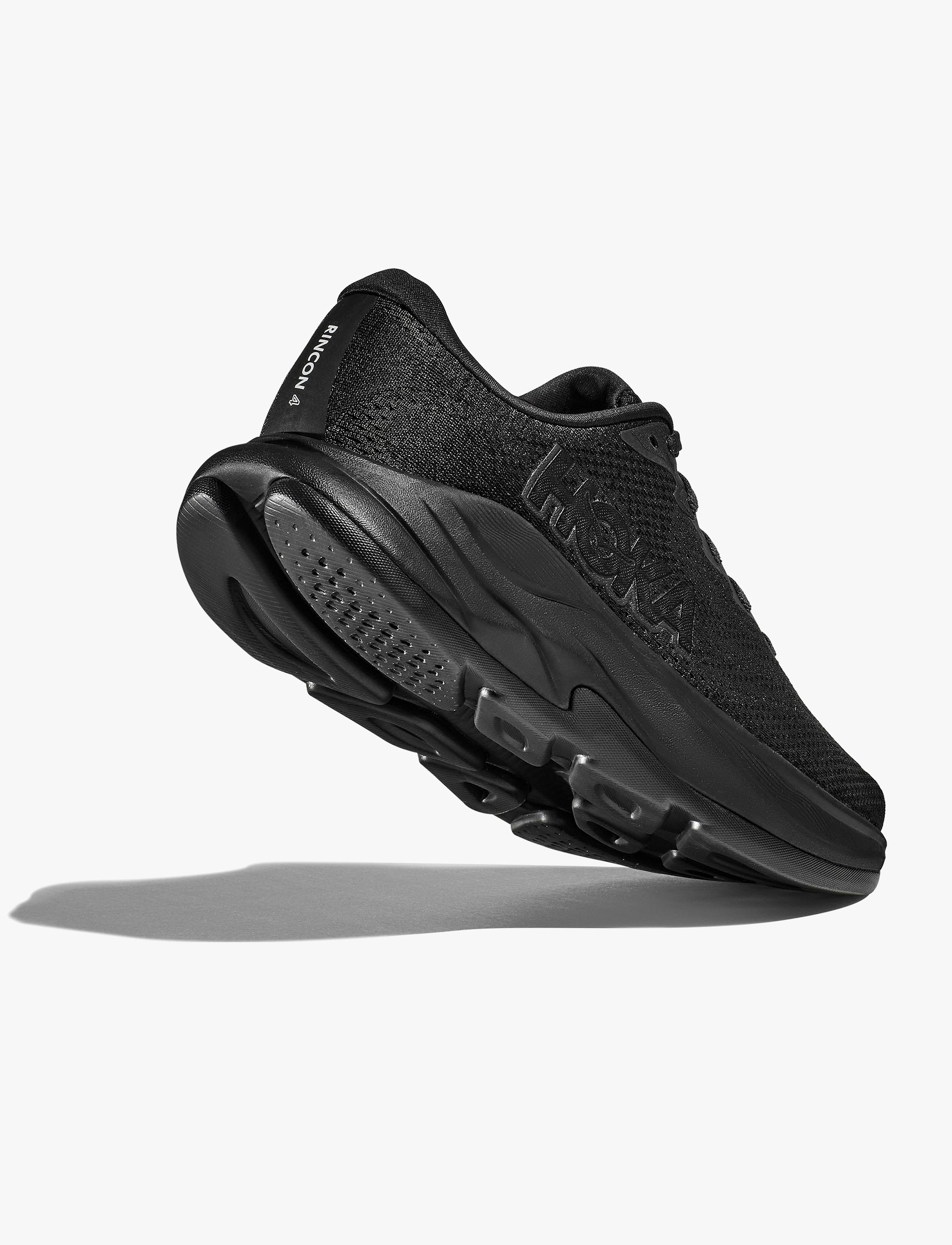 Hoka Rincon 4 - נעלי ספורט רחבות לגברים הוקה רינקון 4 בצבע שחור/שחור