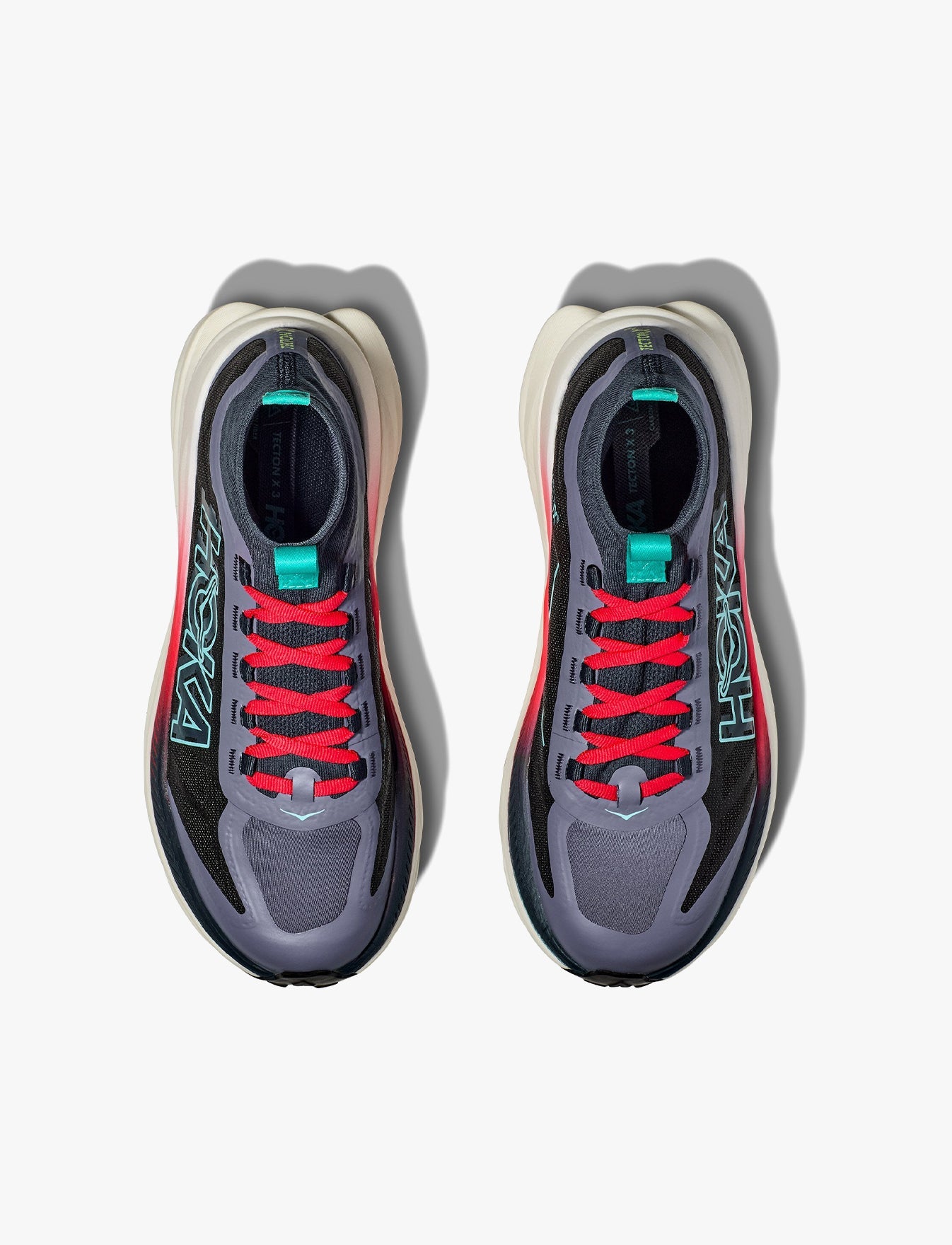 HOKA TECTON X3 - נעלי טקטון X 3 בצבע שמיים/פוקסיה