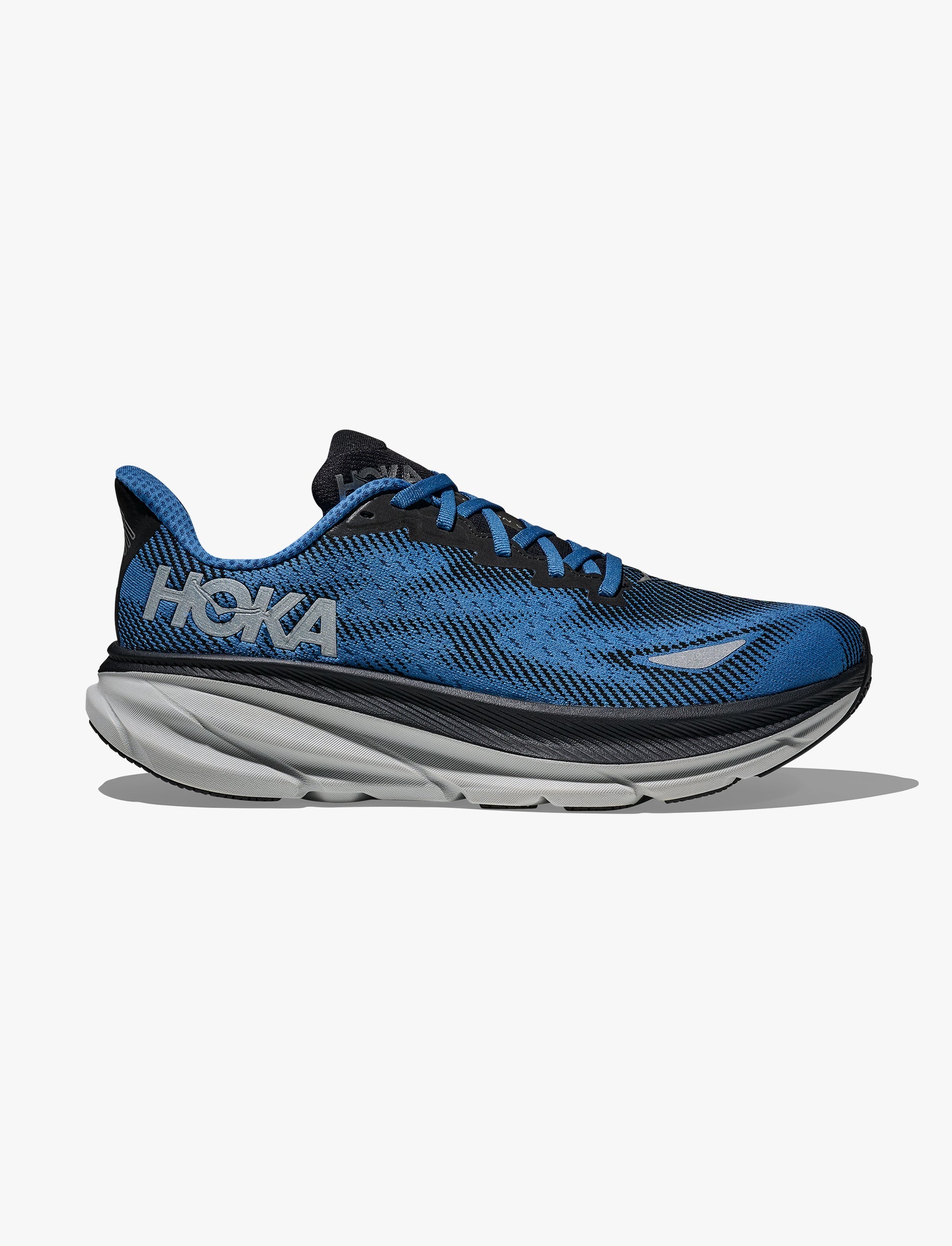 HOKA CLIFTON 9 GTX - נעלי ספורט קליפטון 9 גורטקס לגברים בצבע כחול ערפל/שחור