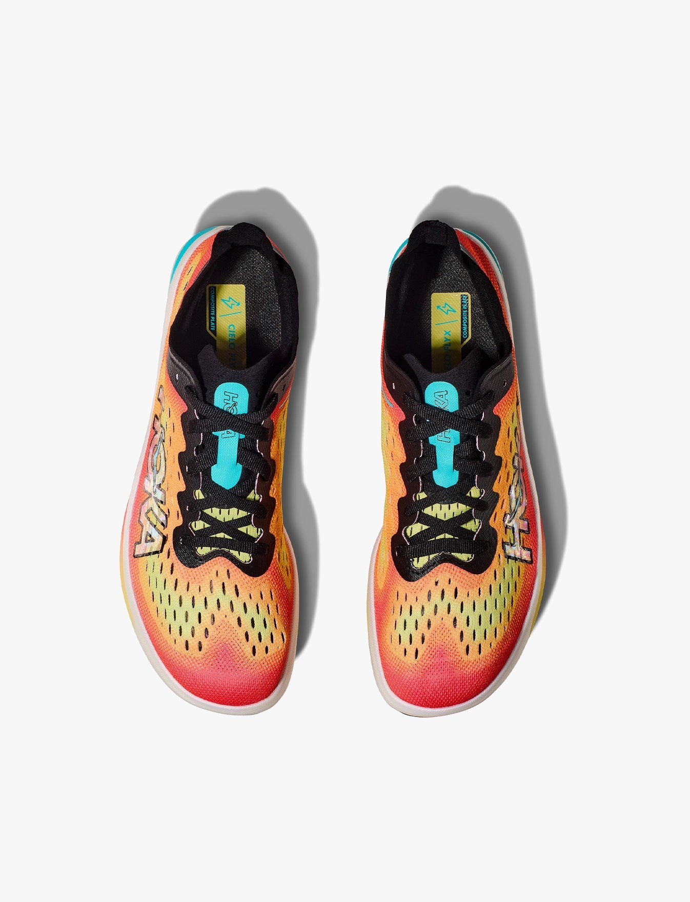 Hoka Cielo FlyX - נעלי ספורט יוניסקס סיאלו פלי X בצבע שחור/כתום