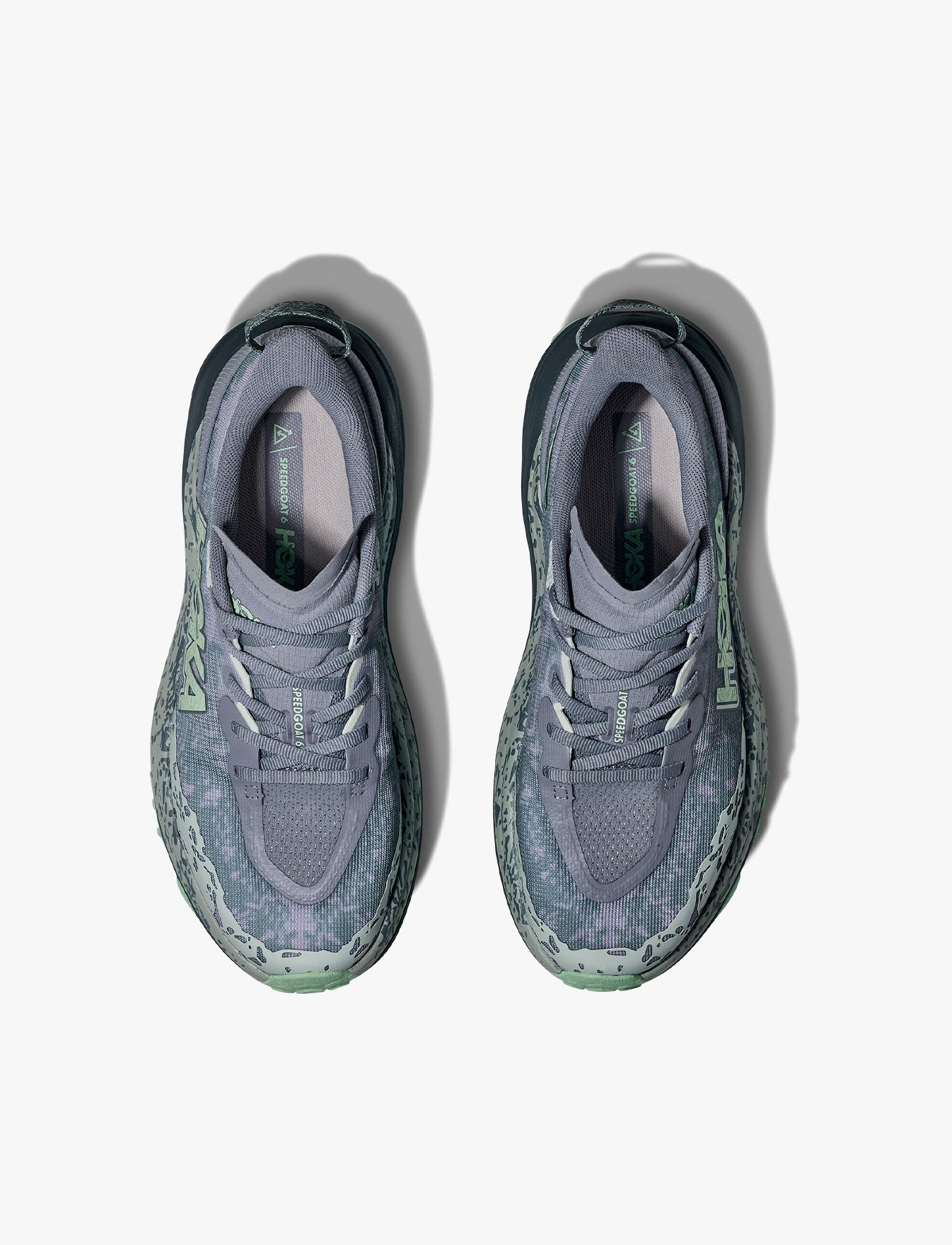 HOKA SPEEDGOAT 6 - נעלי ספורט לנשים ספידגוט 6 בצבע מון לייט/כחול ענן