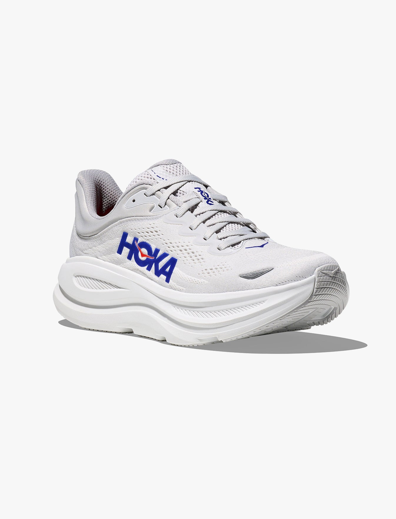 HOKA BONDI 9 - נעלי ספורט לגבר בונדי 9 בצבע אפור/אולטרמרין