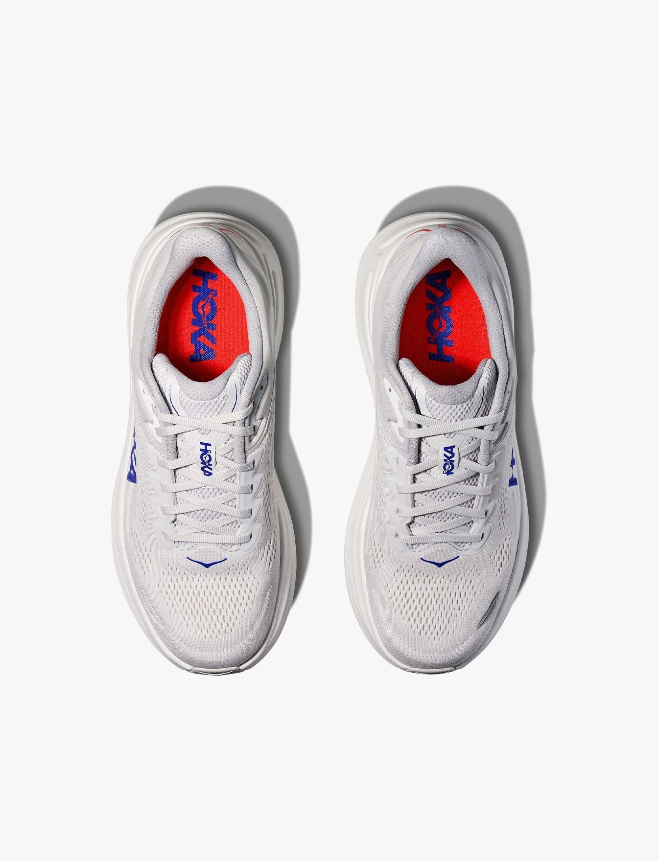HOKA BONDI 9 - נעלי ספורט לגבר בונדי 9 בצבע אפור/אולטרמרין