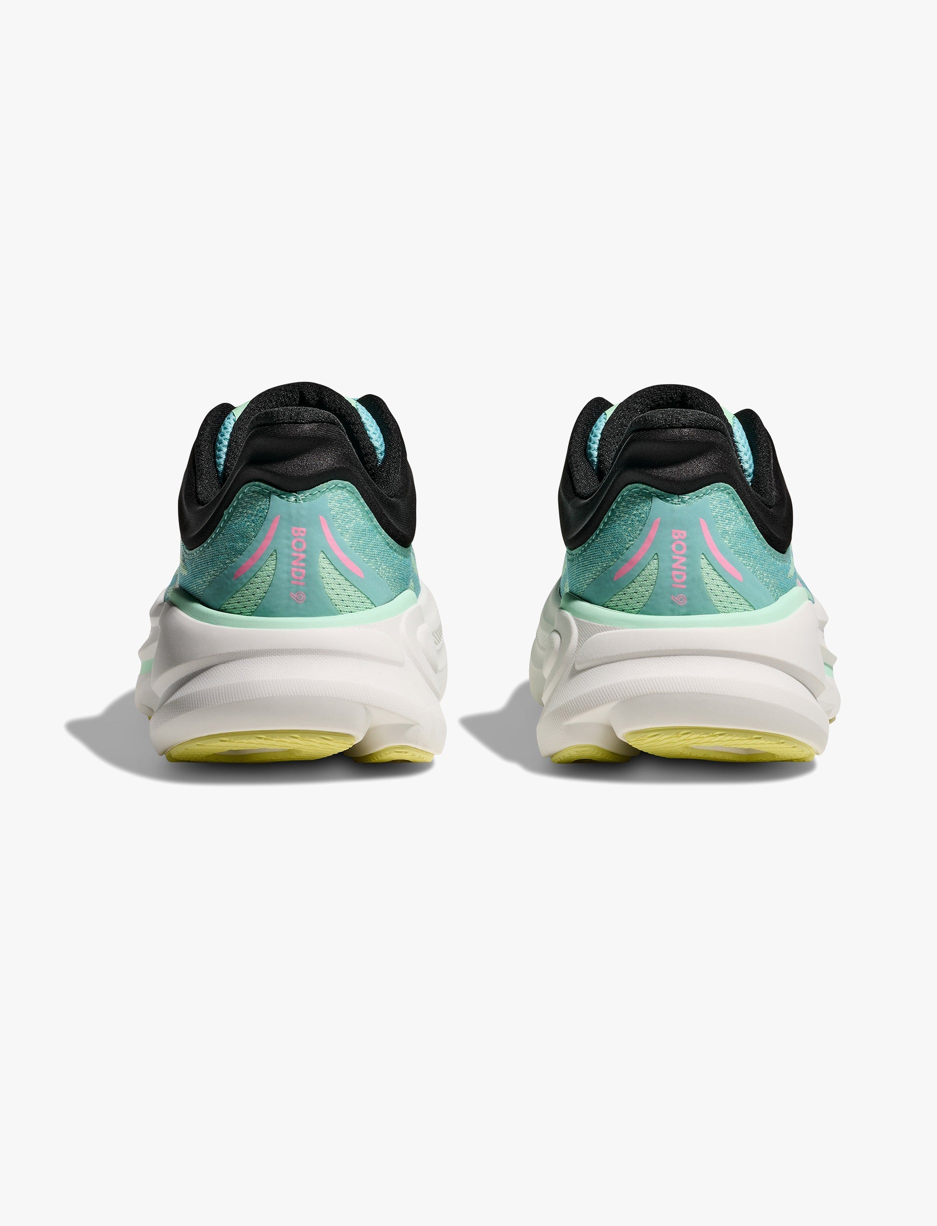 HOKA BONDI 9 - נעלי ספורט לאישה בונדי 9 בצבע כחול ספארק/מנטה