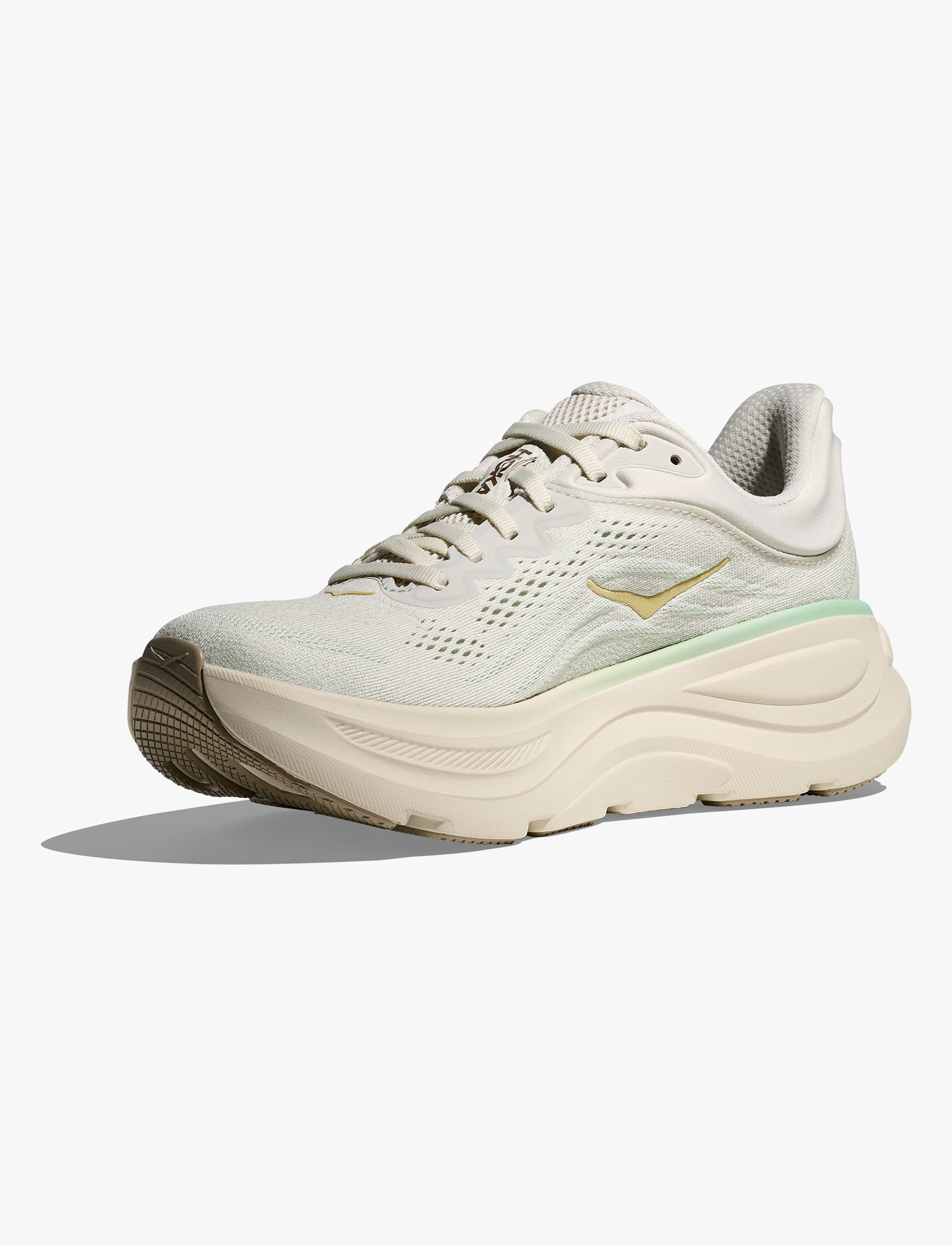 HOKA BONDI 9 - נעלי ספורט לאישה בונדי 9 בצבע כמהרין/טורקיז ים