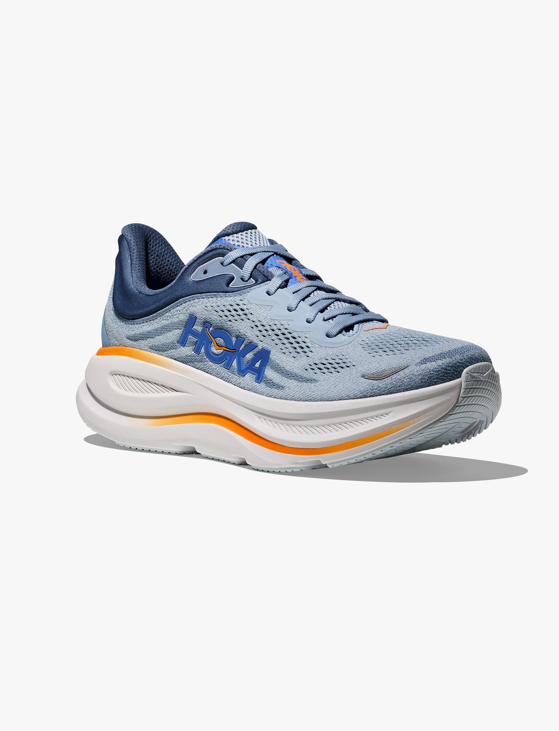 HOKA BONDI WIDE 9 - נעלי ספורט גברים בונדי 9 רחבות בצבע תכלת