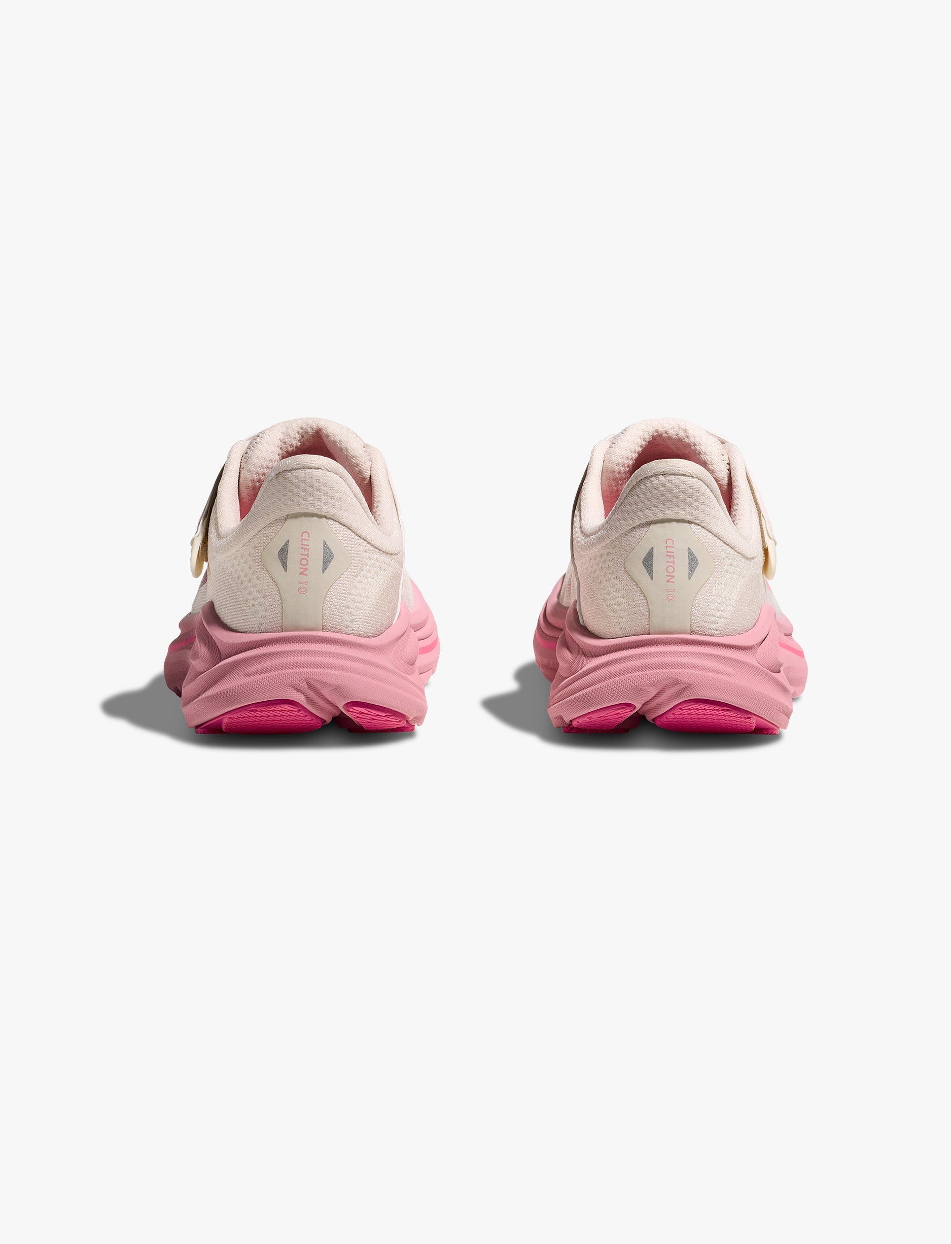 HOKA CLIFTON 10 LITTLE KIDS - נעלי ספורט ילדים הוקה קליפטון 10 בצבע קרם ורדים/ורד כהה