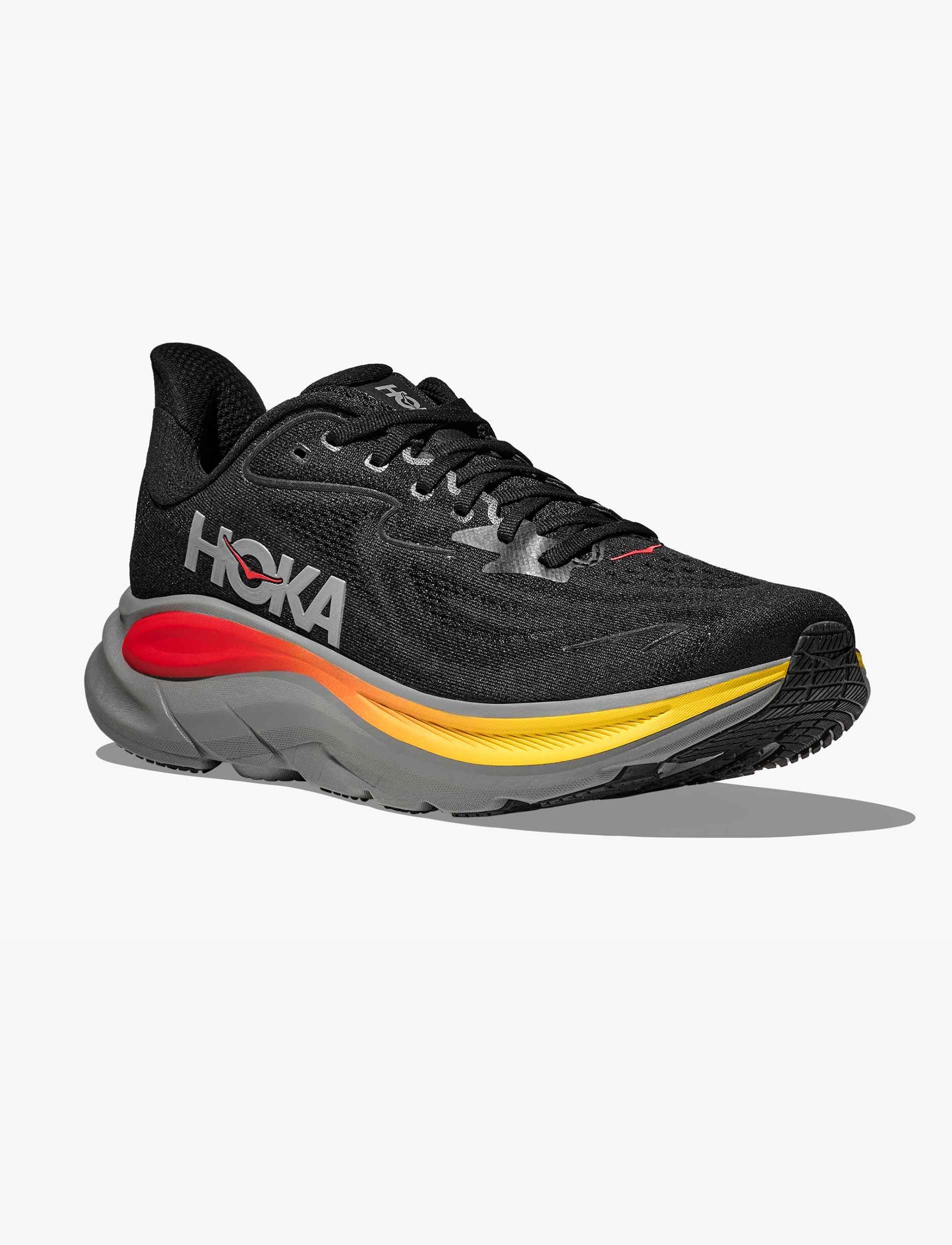 HOKA CLIFTON 10 - נעלי ספורט גברים הוקה קליפטון 10 בצבע שחור/אפור