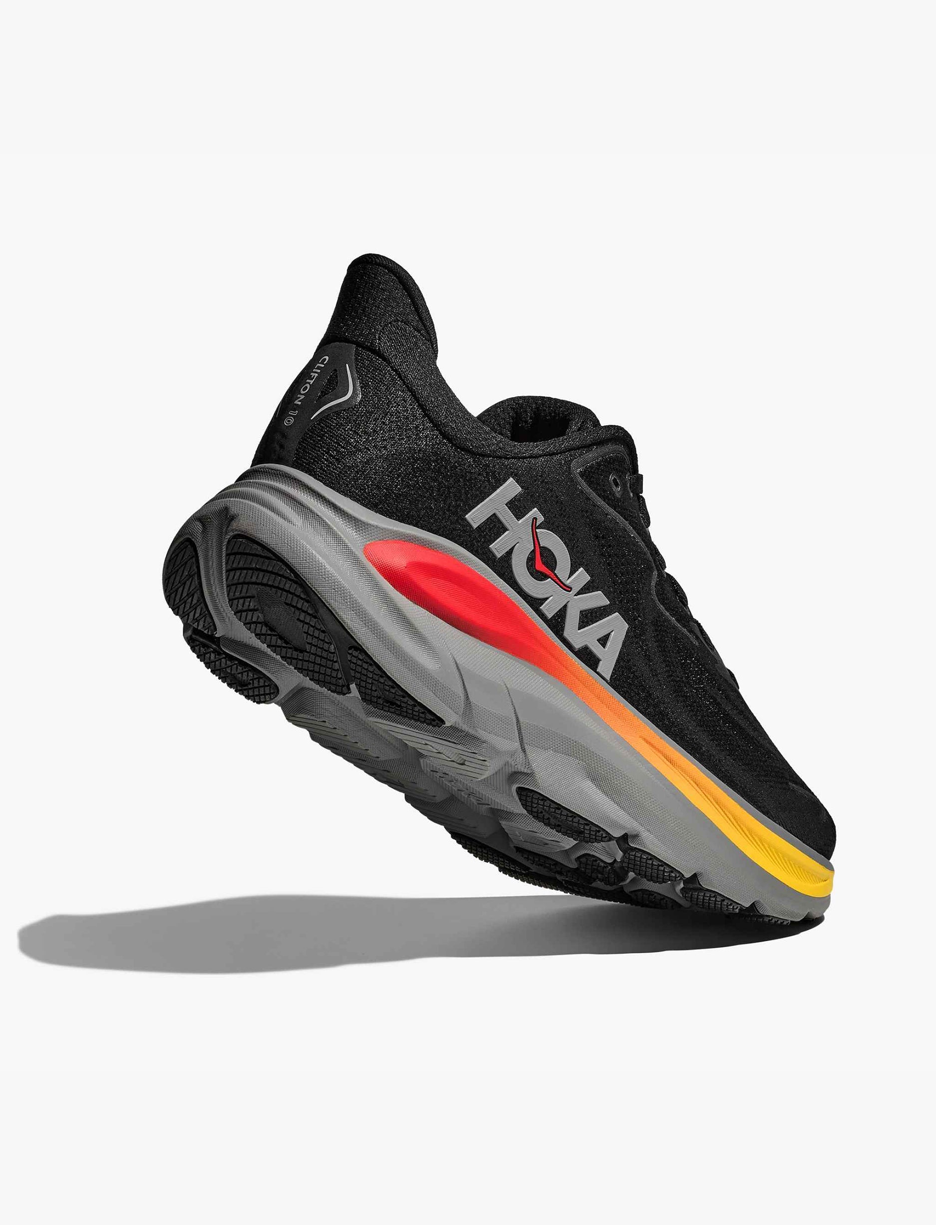 HOKA CLIFTON 10 - נעלי ספורט גברים הוקה קליפטון 10 בצבע שחור/אפור