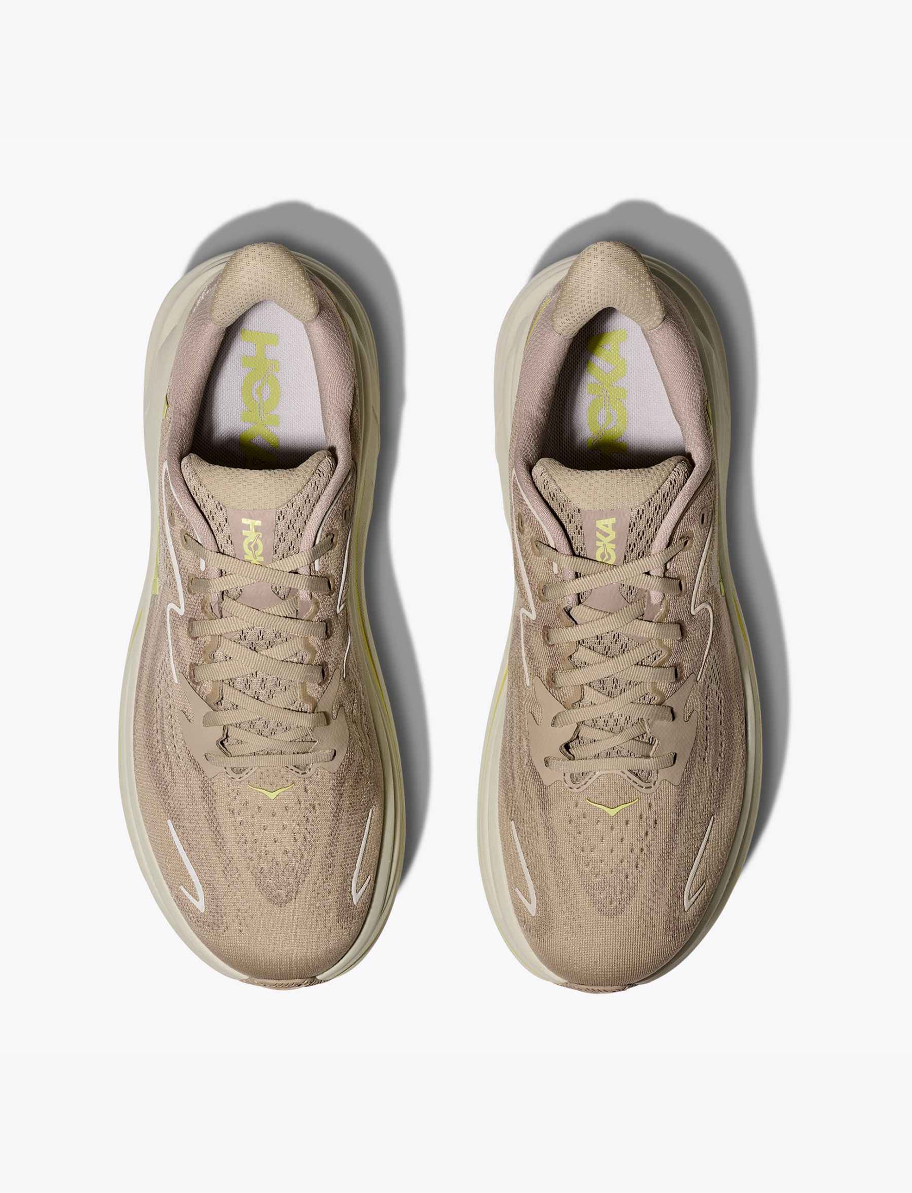 HOKA CLIFTON 10 - נעלי ספורט גברים הוקה קליפטון 10 בצבע פשתן/אבן
