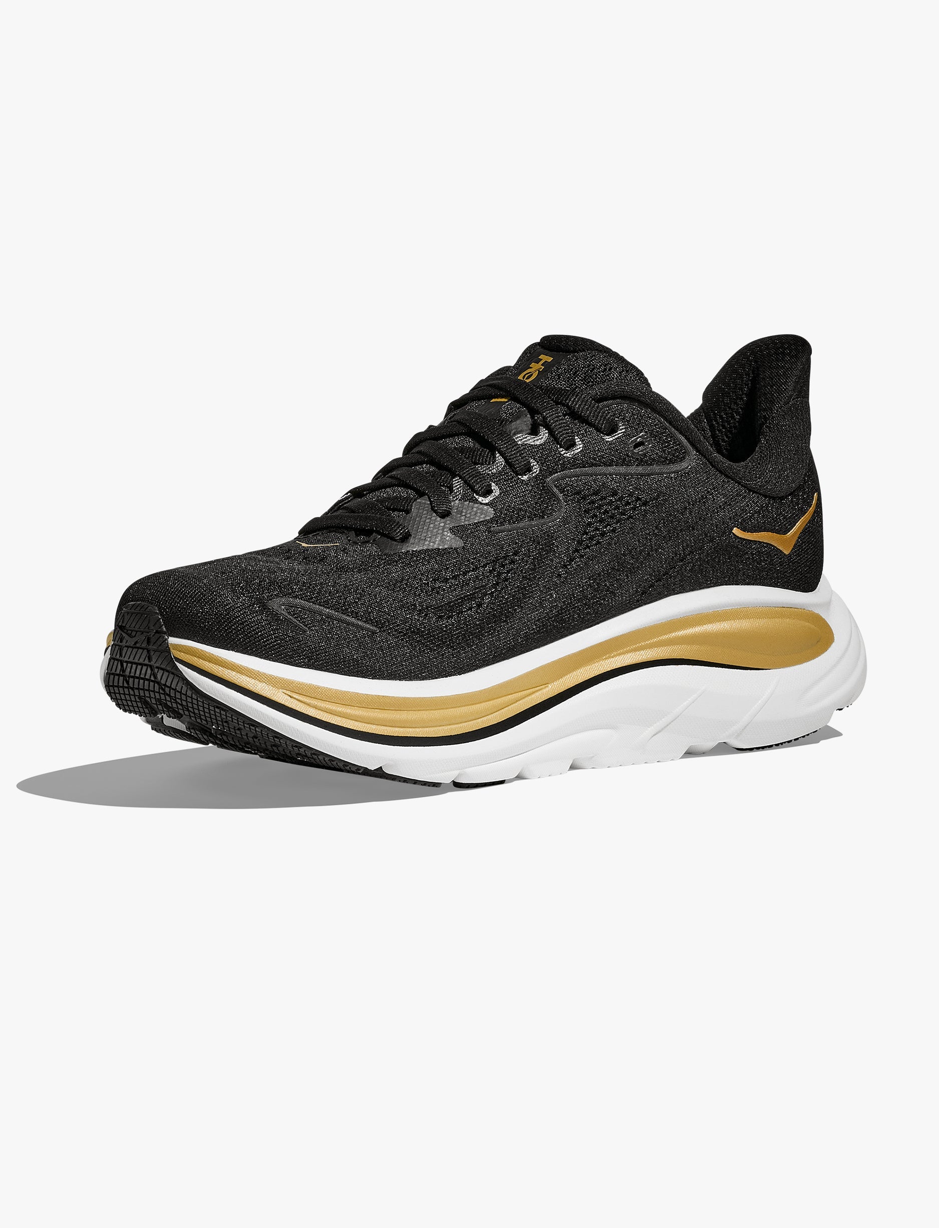 HOKA CLIFTON 10 - נעלי ספורט נשים הוקה קליפטון 10 בצבע שחור/זהב
