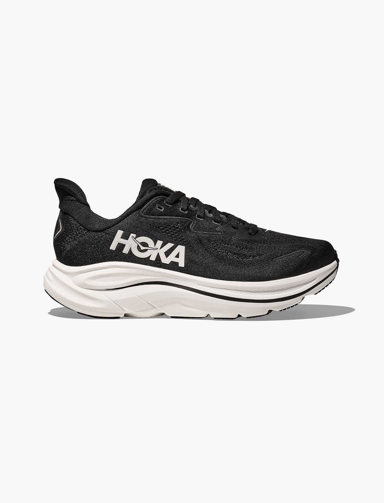 HOKA CLIFTON 10 - נעלי ספורט נשים הוקה קליפטון 10 בצבע שחור/לבן