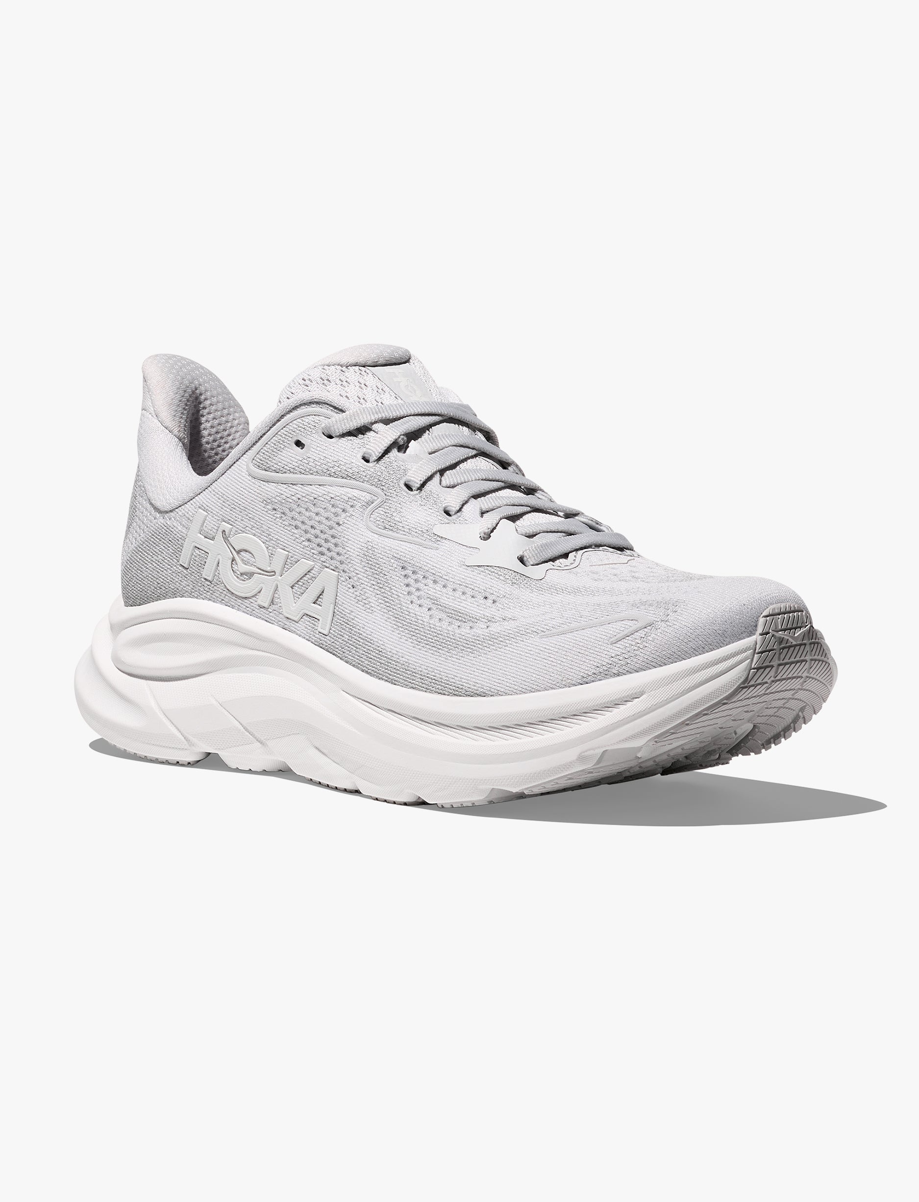 HOKA CLIFTON 10 - נעלי ספורט נשים הוקה קליפטון 10 בצבע אפור קוסמי/אפור כוכב