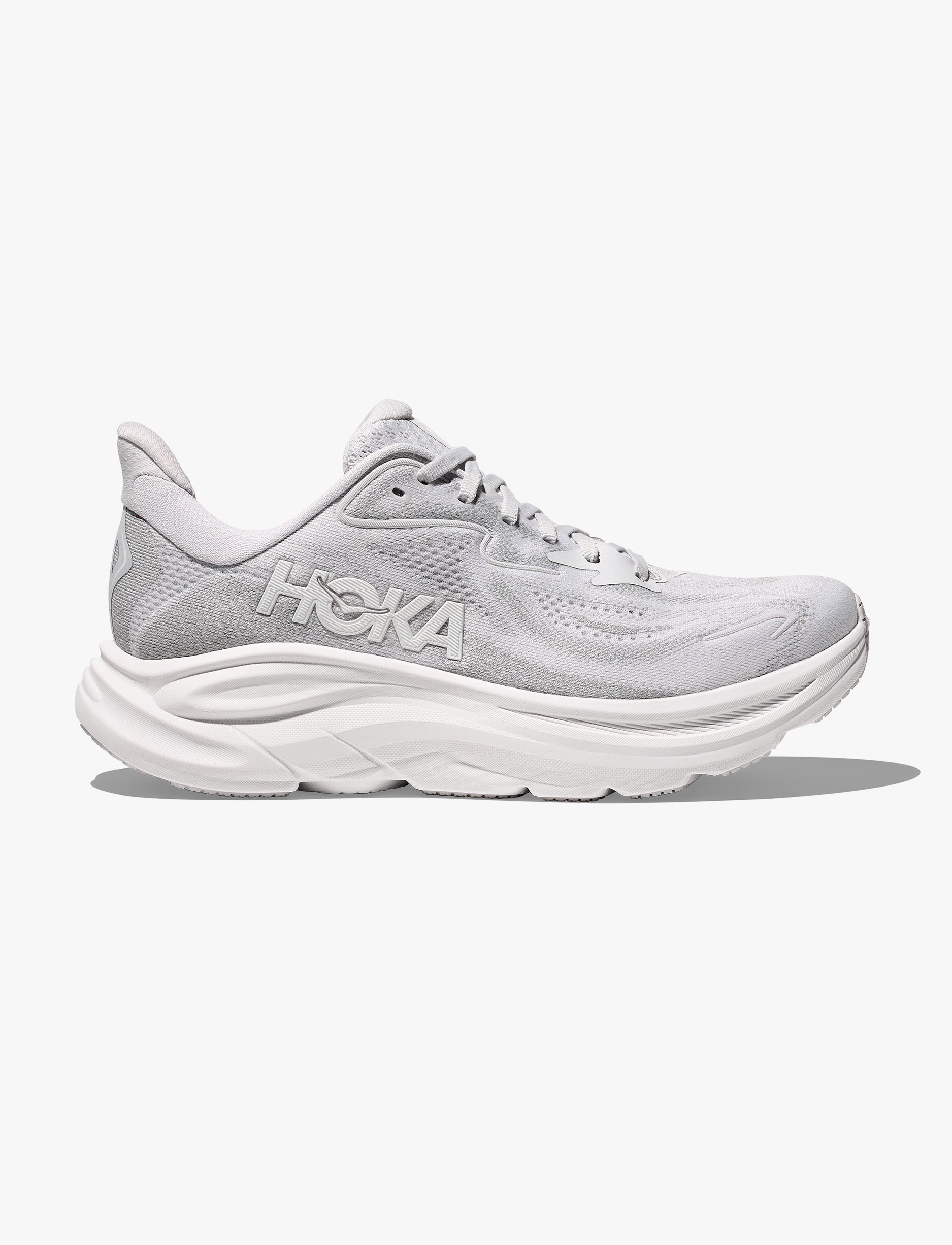 HOKA CLIFTON 10 - נעלי ספורט נשים הוקה קליפטון 10 בצבע אפור קוסמי/אפור כוכב