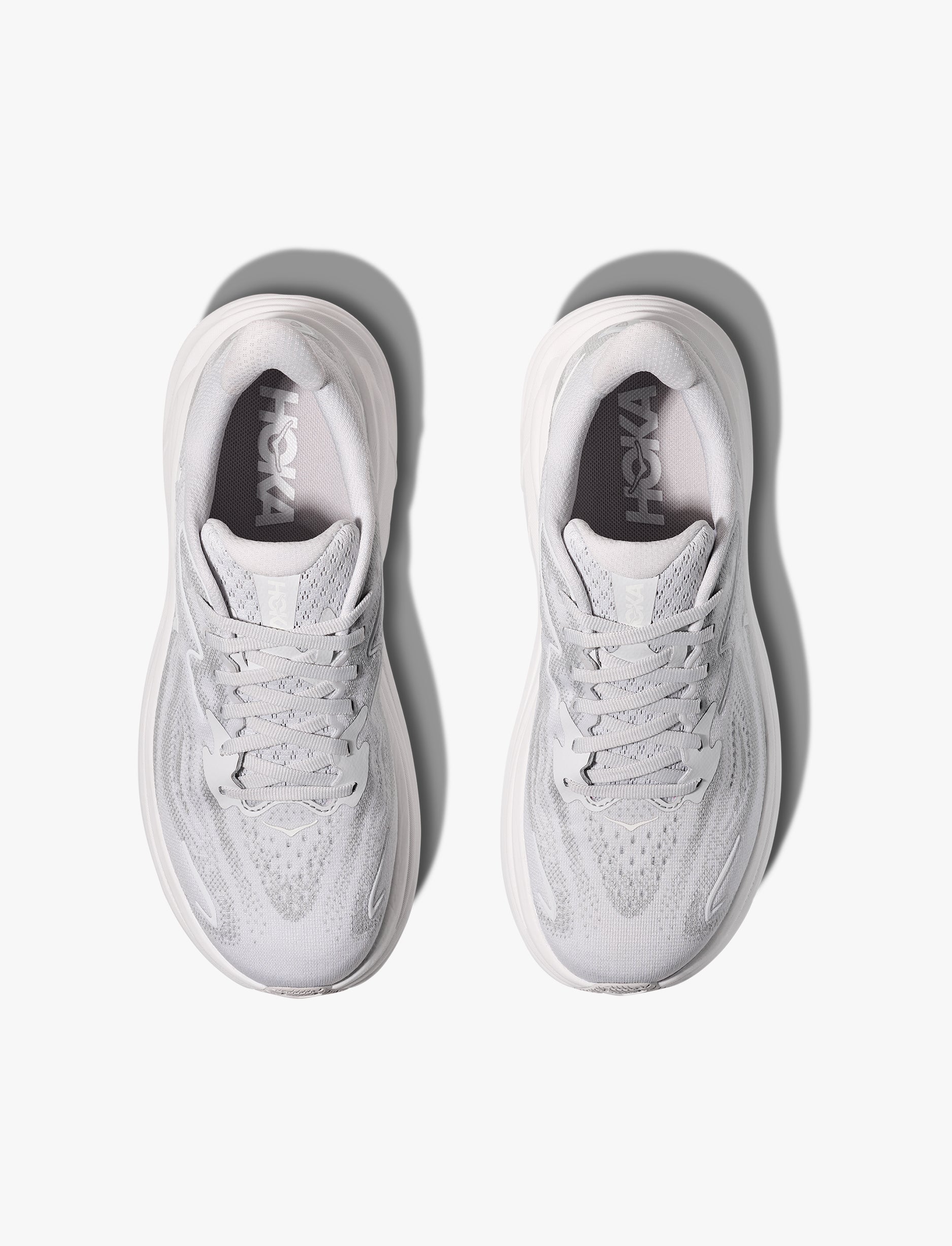 HOKA CLIFTON 10 - נעלי ספורט נשים הוקה קליפטון 10 בצבע אפור קוסמי/אפור כוכב