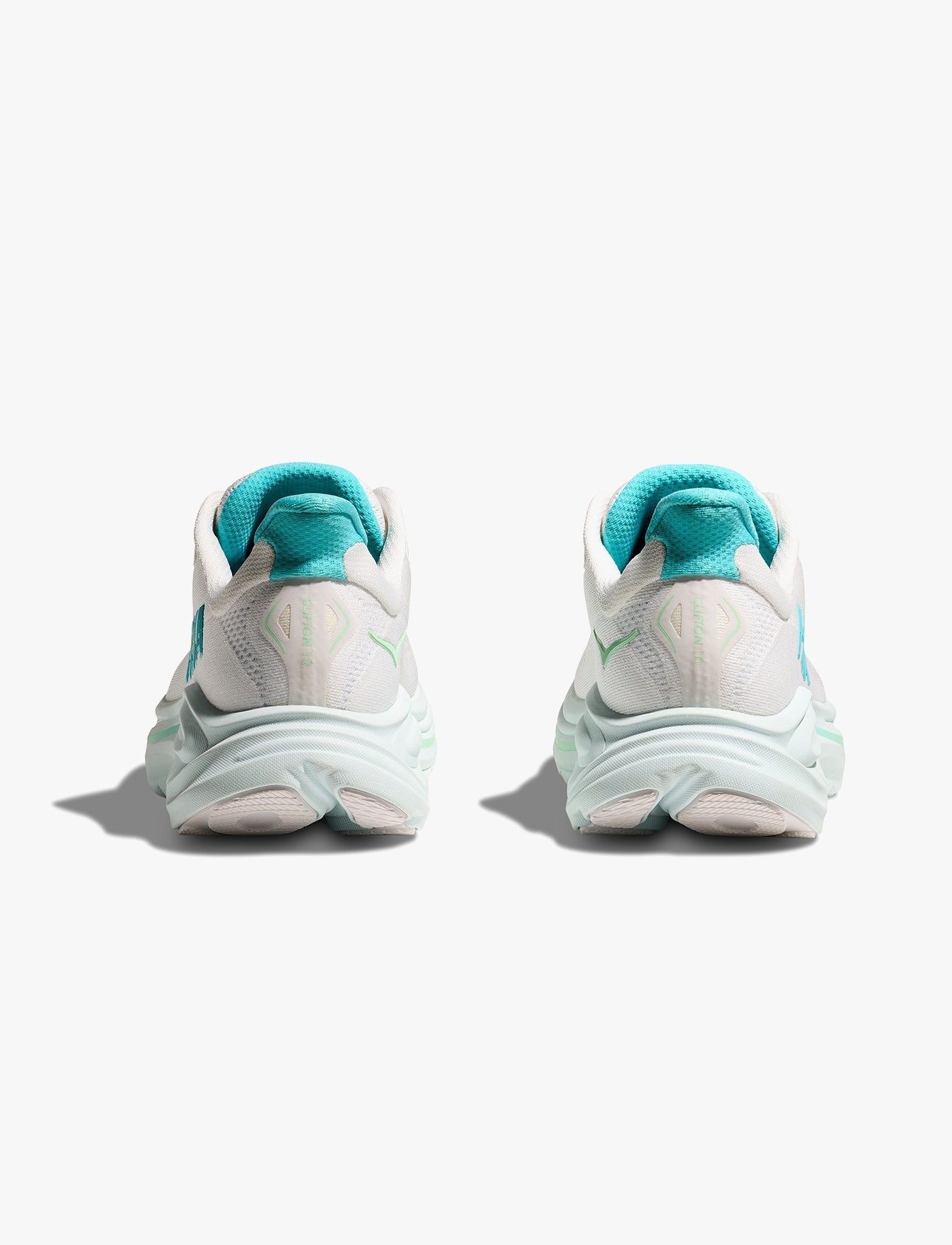 HOKA CLIFTON 10 - נעלי ספורט נשים הוקה קליפטון 10 בצבע לבן/כחול סיאלו