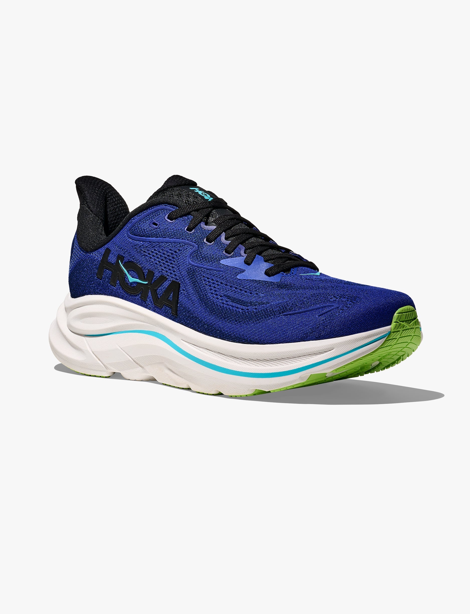HOKA CLIFTON WIDE 10 - נעלי ספורט גברים הוקה קליפטון 10 רחבות בצבע כחול שמיים/כחול חצות