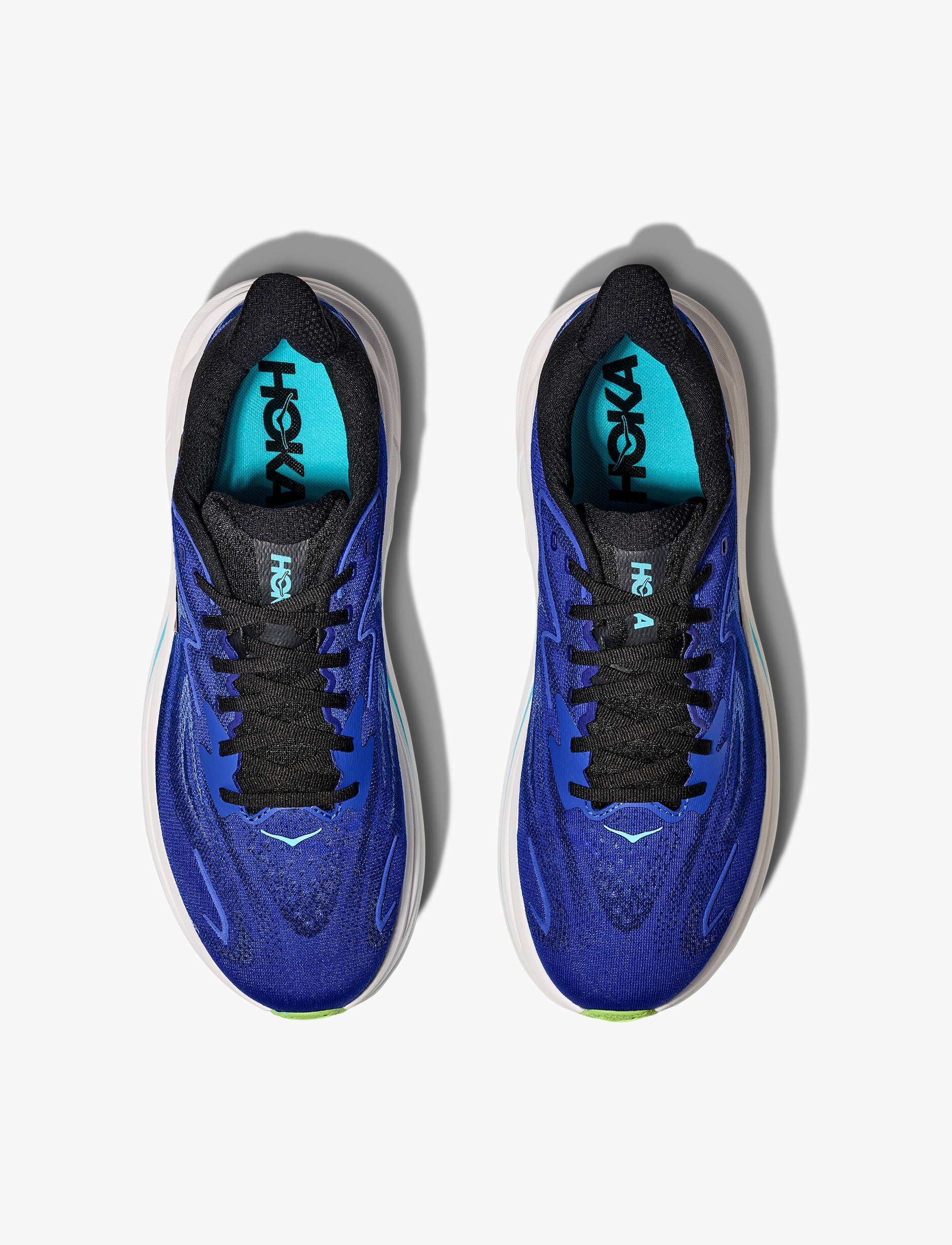 HOKA CLIFTON WIDE 10 - נעלי ספורט גברים הוקה קליפטון 10 רחבות בצבע כחול שמיים/כחול חצות