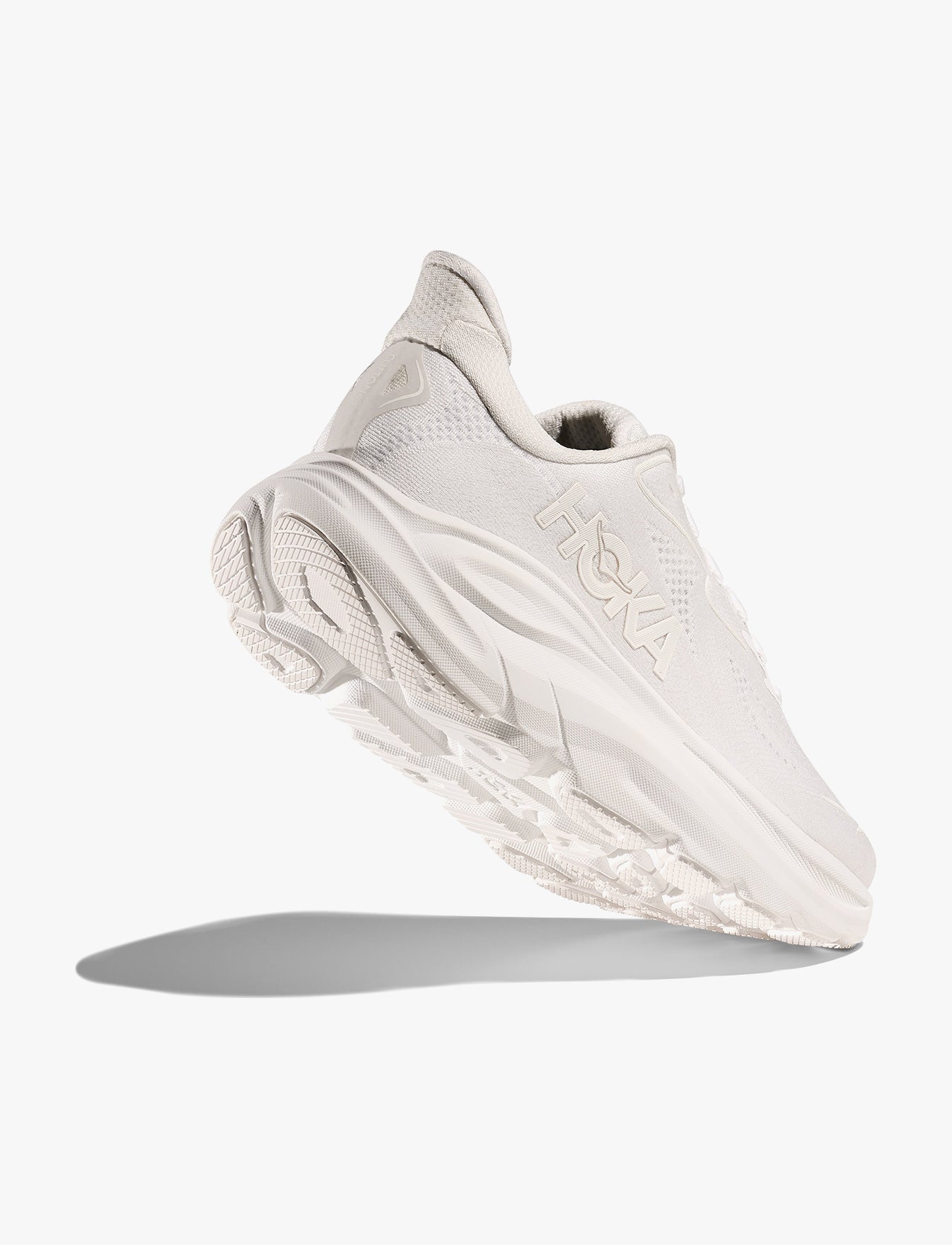 HOKA CLIFTON WIDE 10 - נעלי ספורט נשים הוקה קליפטון 10 רחבות בצבע לבן/לבן