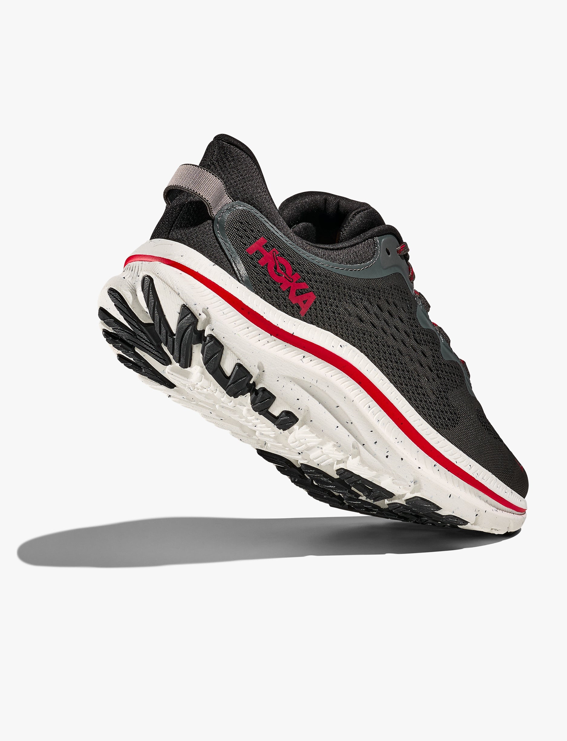 HOKA KAWANA 2 - נעלי ספורט הוקה קאוונה 2 לגברים בצבע אפור אספלט/שחור