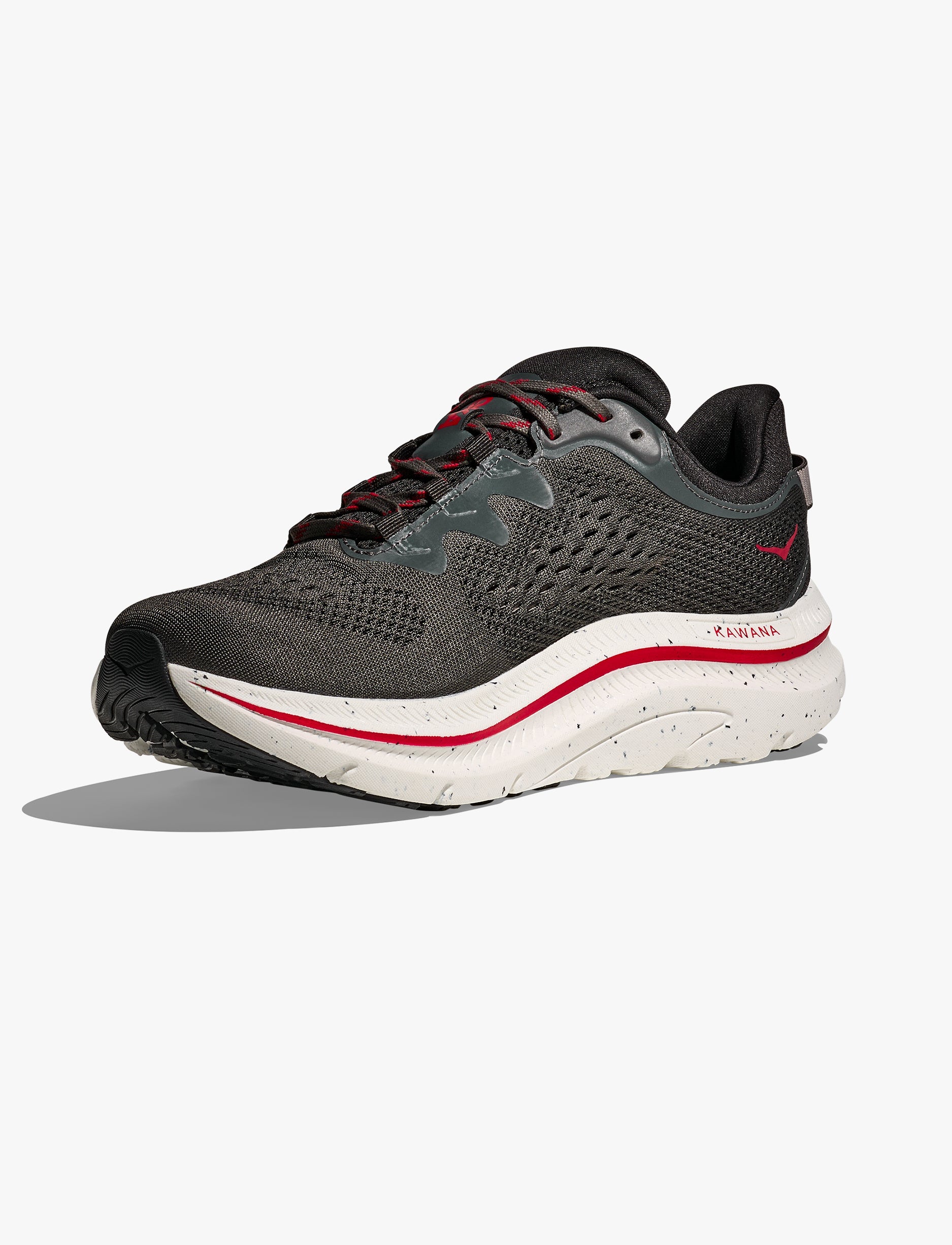 HOKA KAWANA 2 - נעלי ספורט הוקה קאוונה 2 לגברים בצבע אפור אספלט/שחור