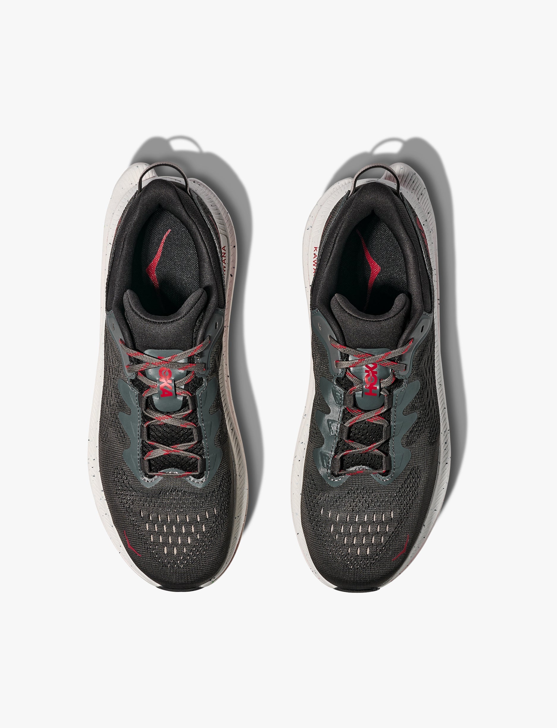 HOKA KAWANA 2 - נעלי ספורט הוקה קאוונה 2 לגברים בצבע אפור אספלט/שחור