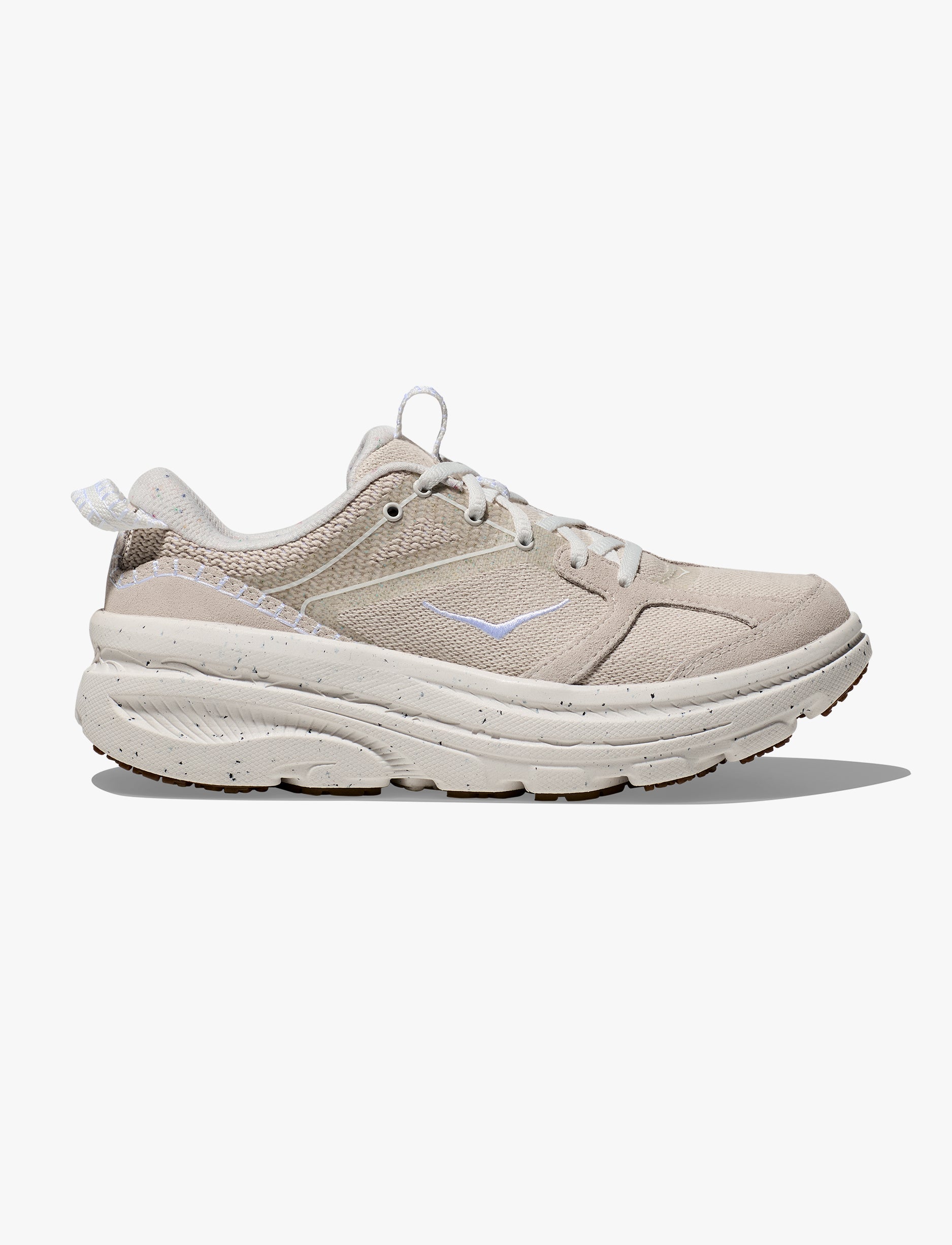 HOKA BONDI B3LS BP - נעלי הוקה בונדי אופנה בצבע פרוסט/פפר