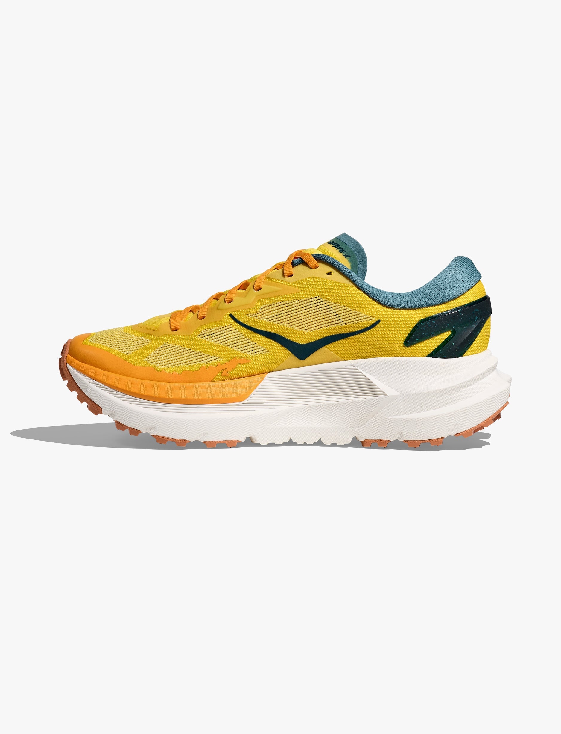 HOKA MAFATE X - נעלי ספורט גברים הוקה מאפטה איקס בצבע כתום ערפלי/ירוק