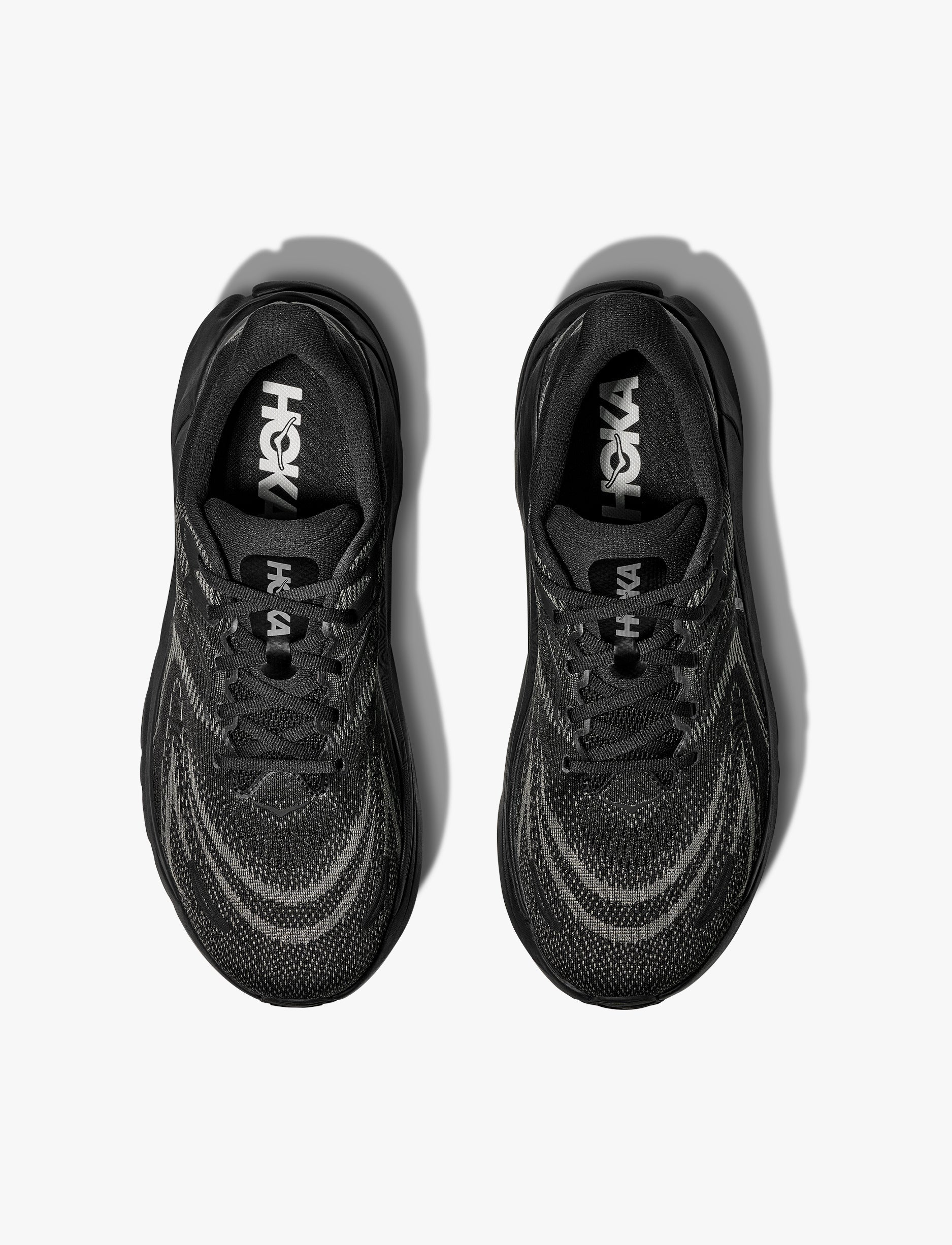 HOKA Arahi Wide 8 - נעלי ספורט גברים הוקה ארהי 8 רחבות בצבע שחור/שחור