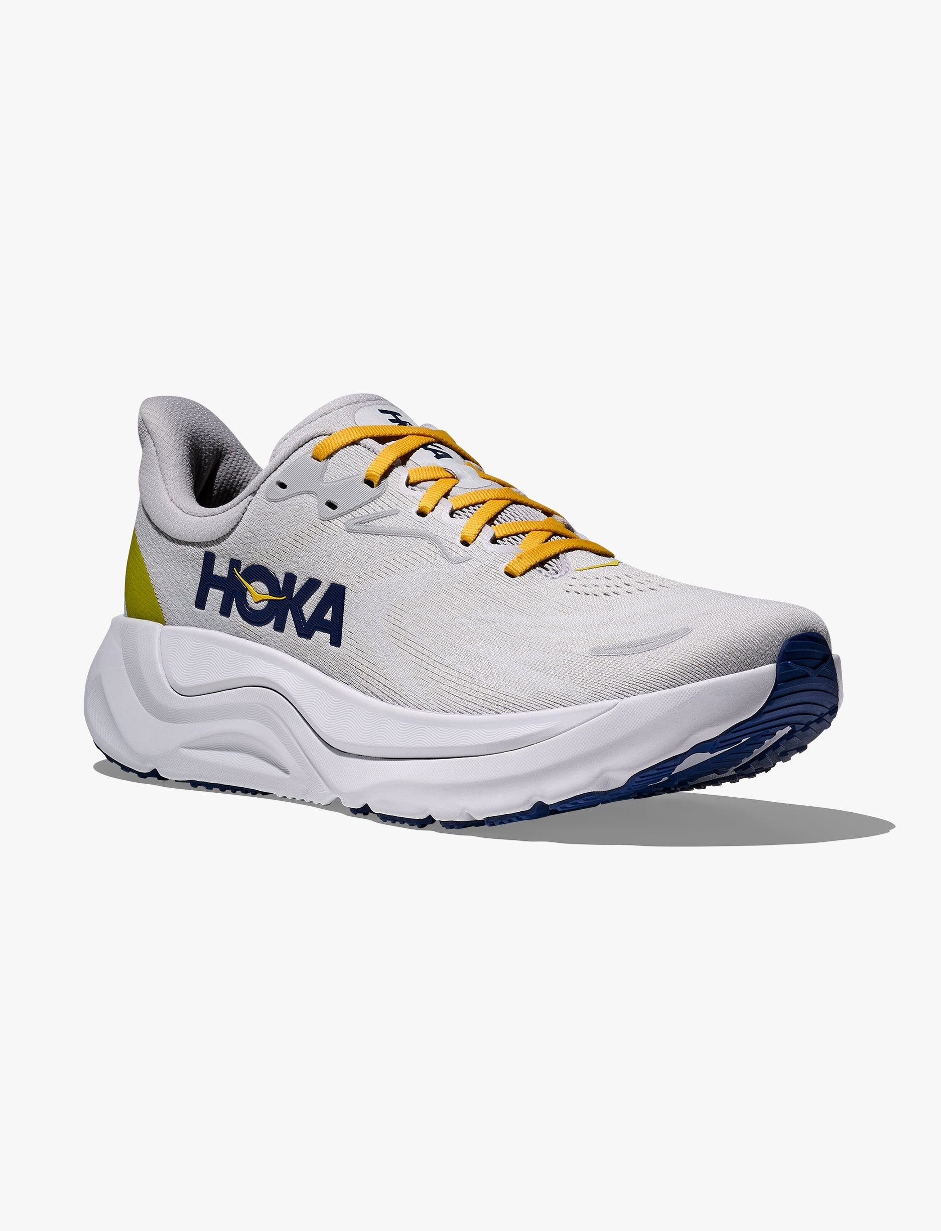 HOKA Arahi Wide 8 - נעלי ספורט גברים הוקה ארהי 8 רחבות בצבע סטראד/אפור קוסמי