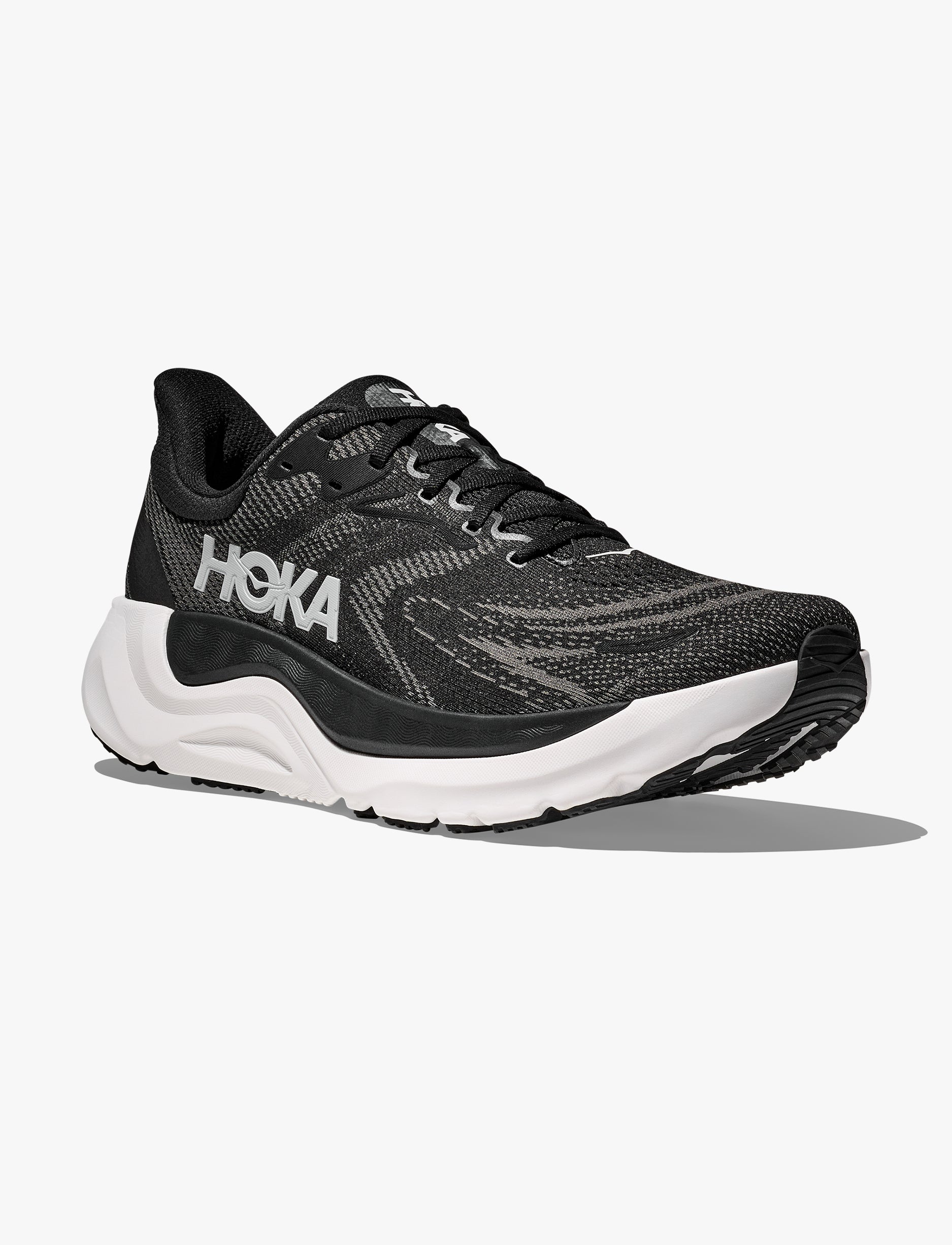 HOKA Arahi X-Wide 8 - נעלי ספורט גברים הוקה ארהי 8 אקסטרה רחבות בצבע שחור/לבן