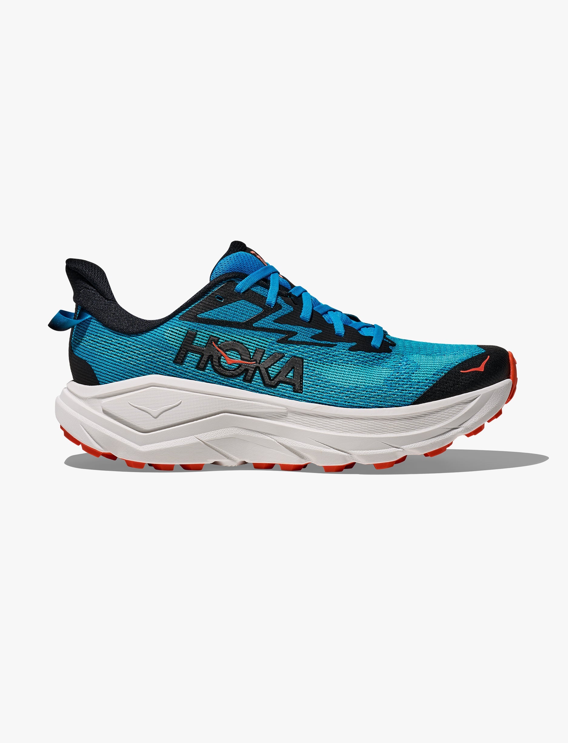 Hoka Challenger 8 - נעלי ספורט גברים הוקה צ'אלנג'ר 8 בצבע כחול סקי/לבן