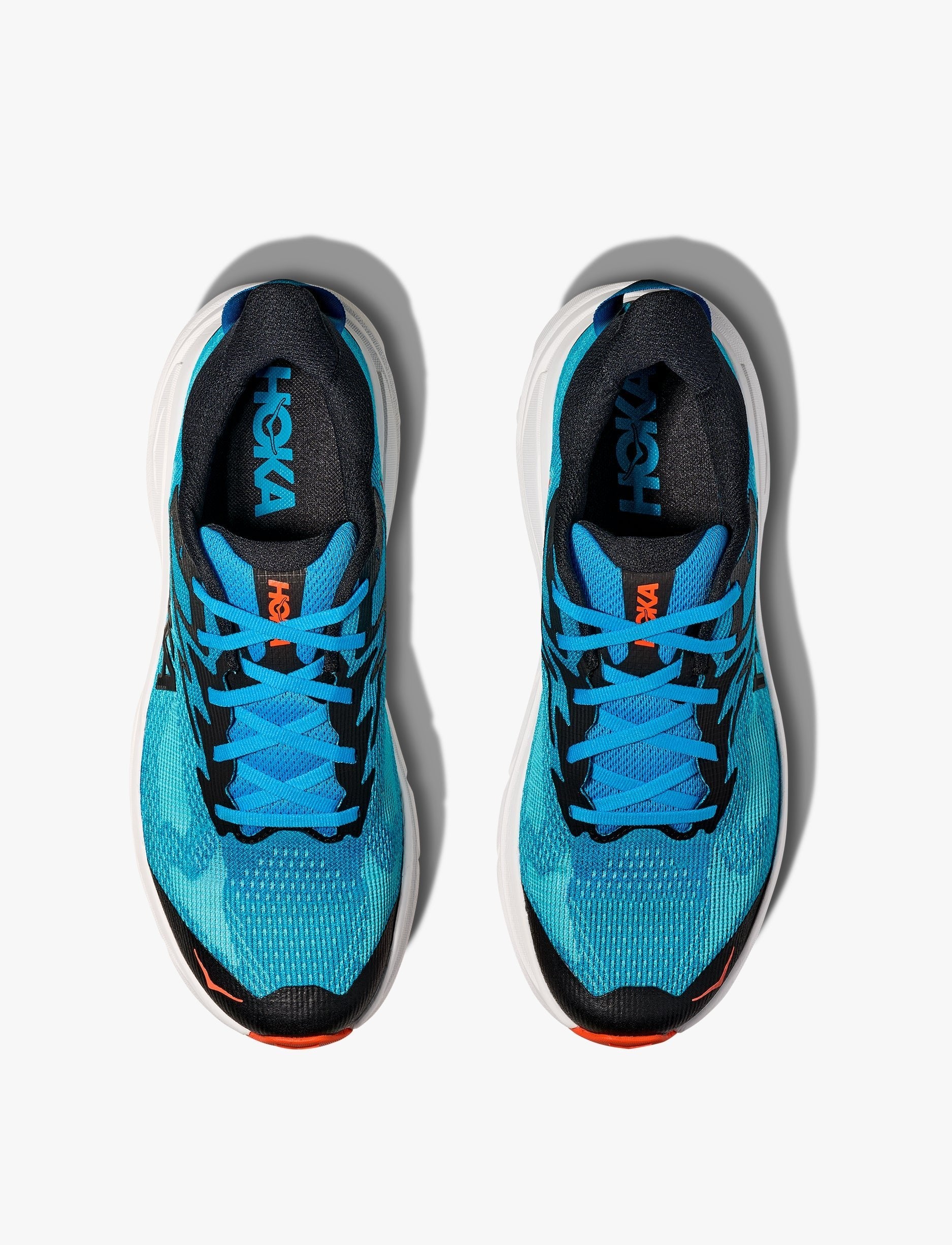 Hoka Challenger 8 - נעלי ספורט גברים הוקה צ'אלנג'ר 8 בצבע כחול סקי/לבן