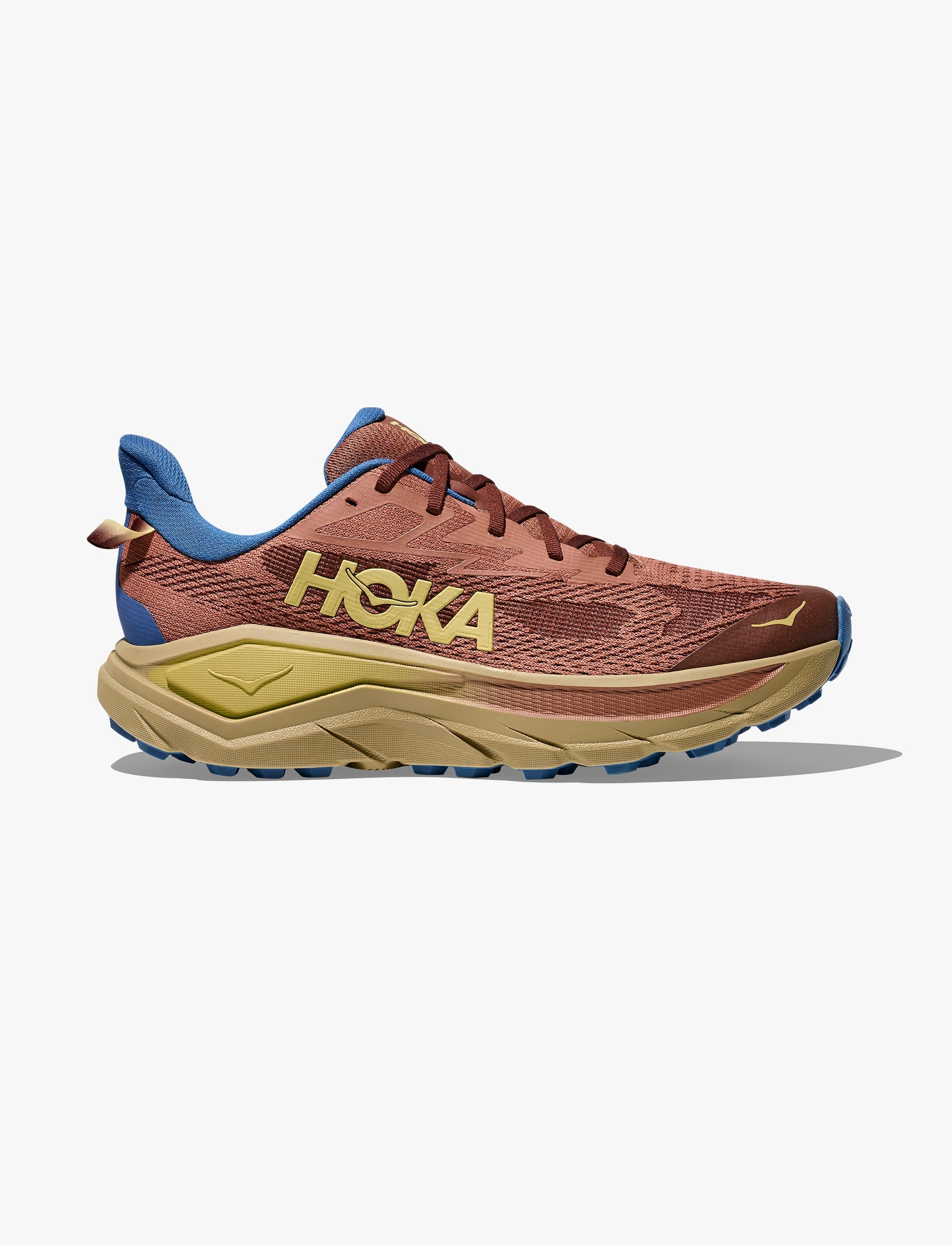 Hoka Challenger Wide 8 - נעלי ספורט גברים הוקה צ'אלנג'ר 8 רחבות בצבע מייפל/הל