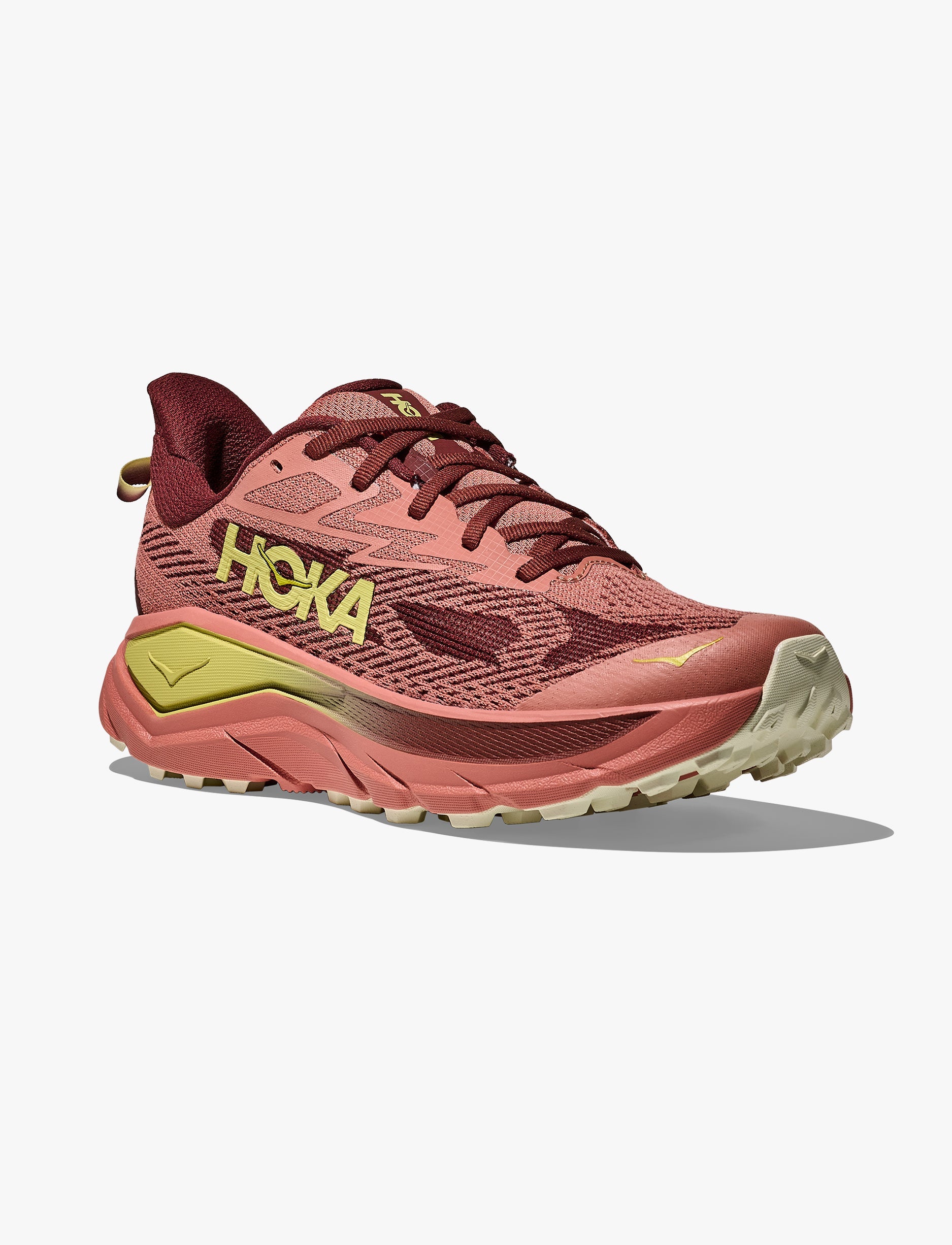 Hoka Challenger Wide 8 - נעלי ספורט נשים הוקה צ'אלנג'ר 8 רחבות בצבע בלאש/צ'דר כהה