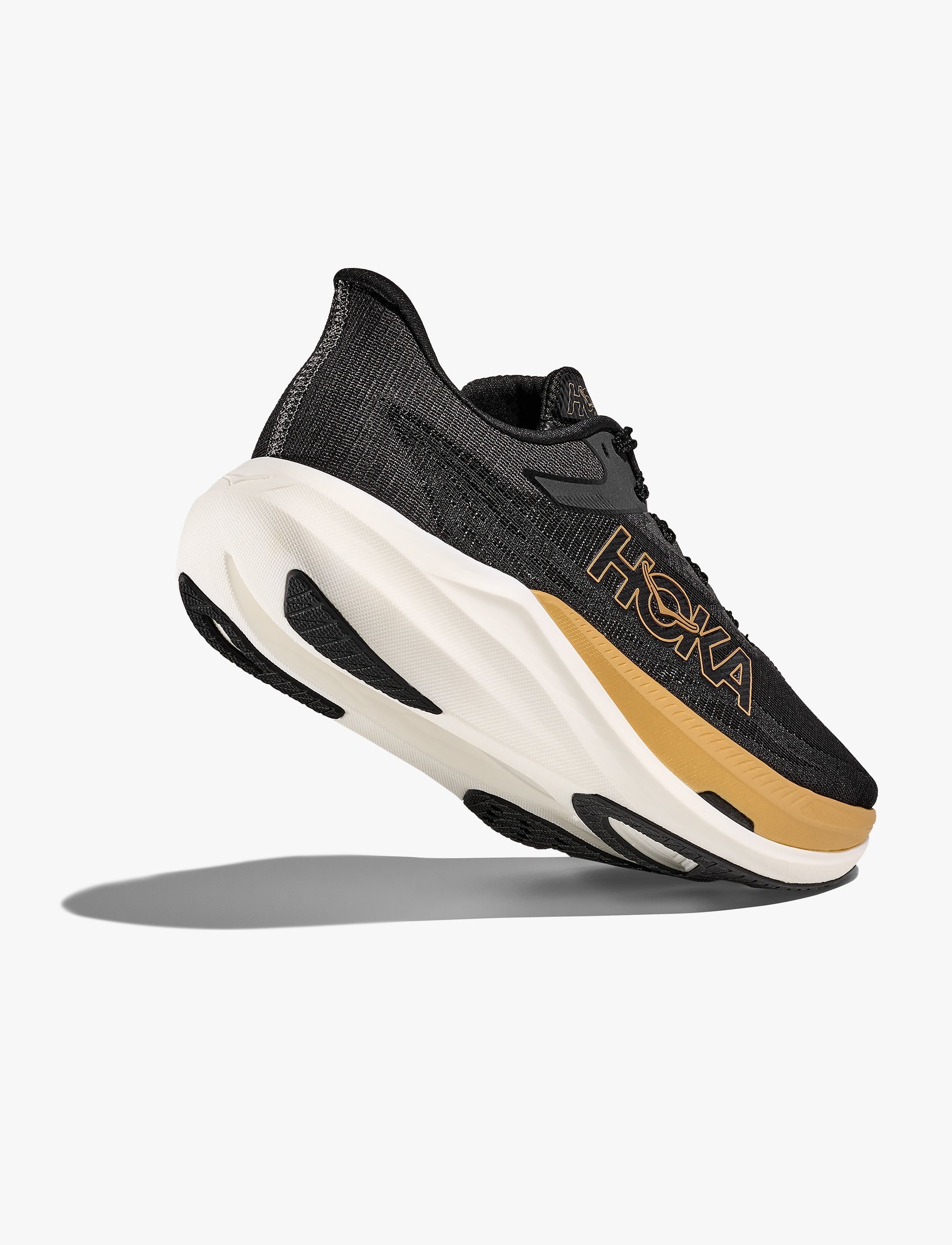 HOKA ROCKET X 3 - נעלי ספורט הוקה רוקט איקס 3 בצבע שחור/זהב