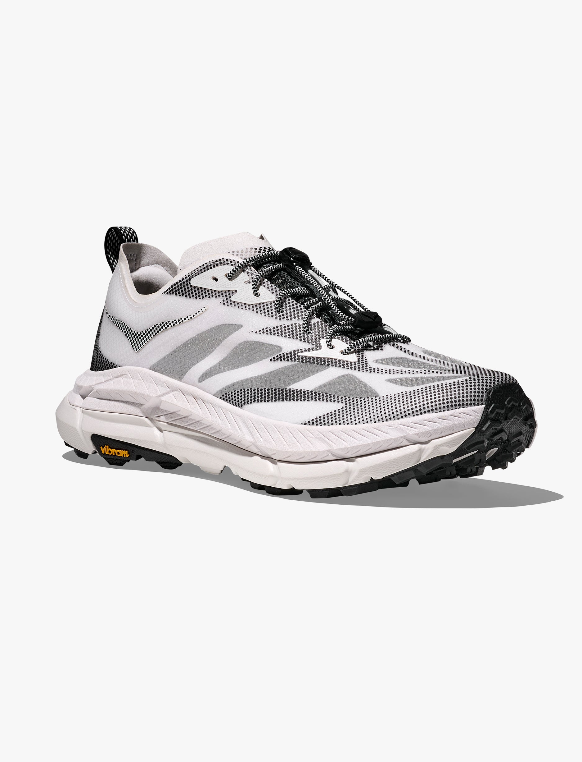 HOKA MAFATE SPEED 4 LITE TS - נעלי הוקה מאפט ספיד 4 בצבע לבן/שחור