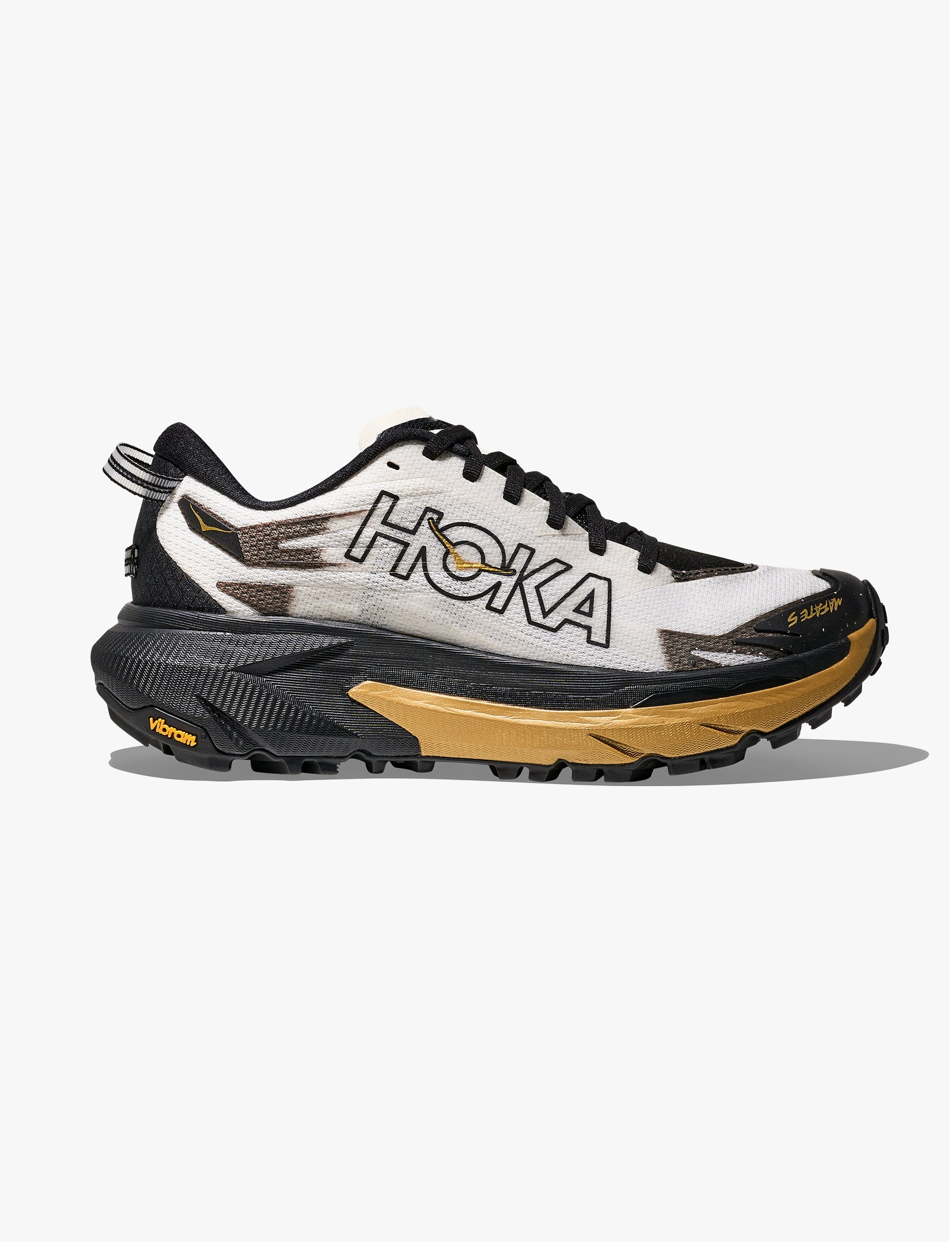 HOKA Mafate 5 - נעלי הוקה מאפטה 5 לנשים בצבע שחור/זהב