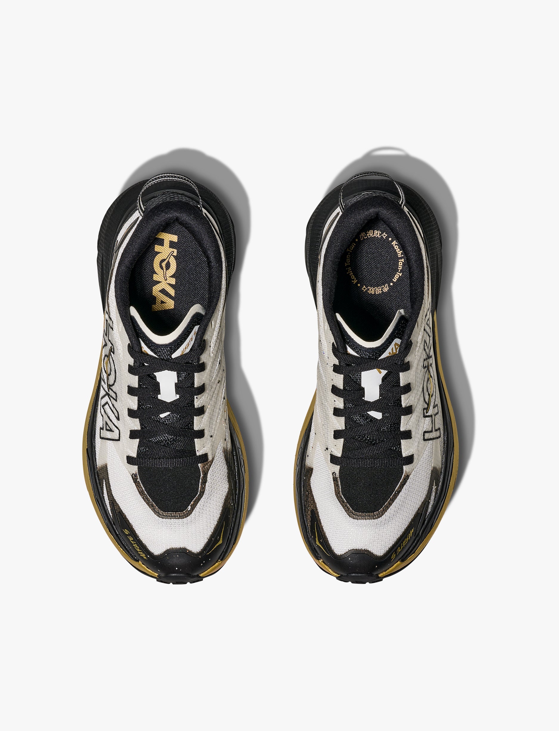 HOKA Mafate 5 - נעלי הוקה מאפטה 5 לנשים בצבע שחור/זהב